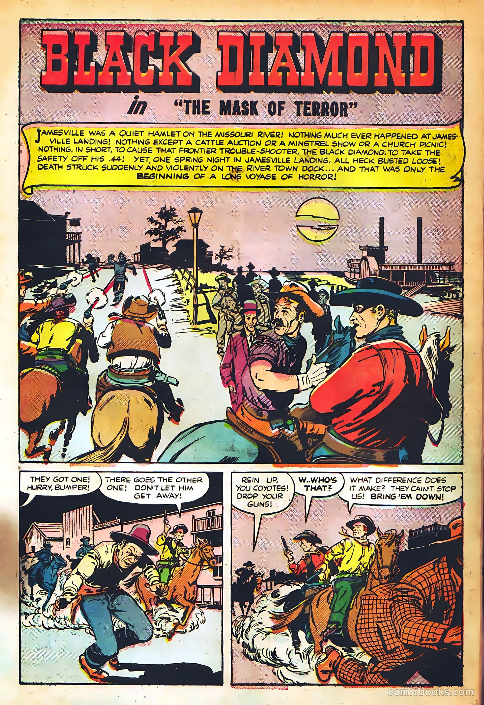 Black Diamond Western #49 (1954) — page 3