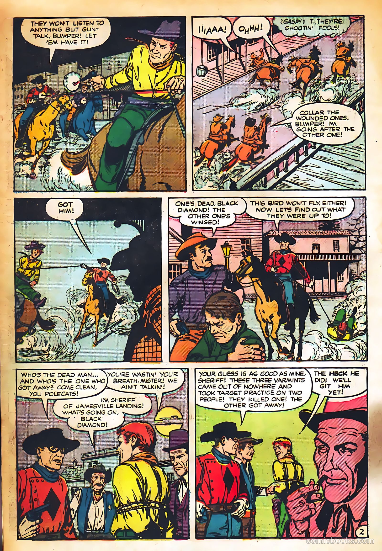 Black Diamond Western #49 (1954) — page 4