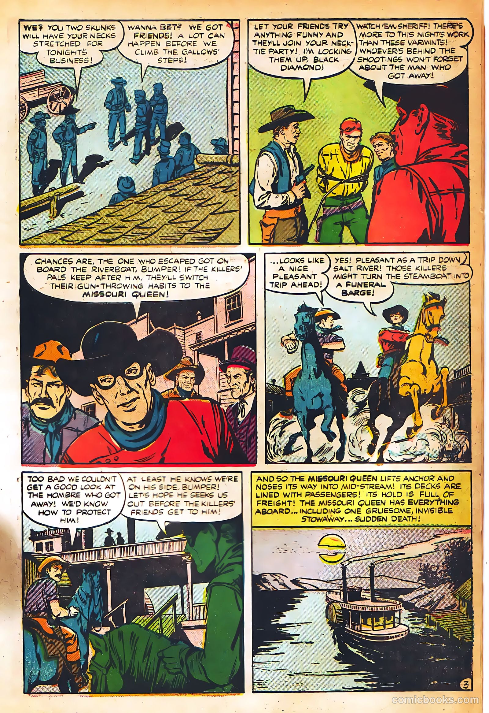 Black Diamond Western #49 (1954) — page 5