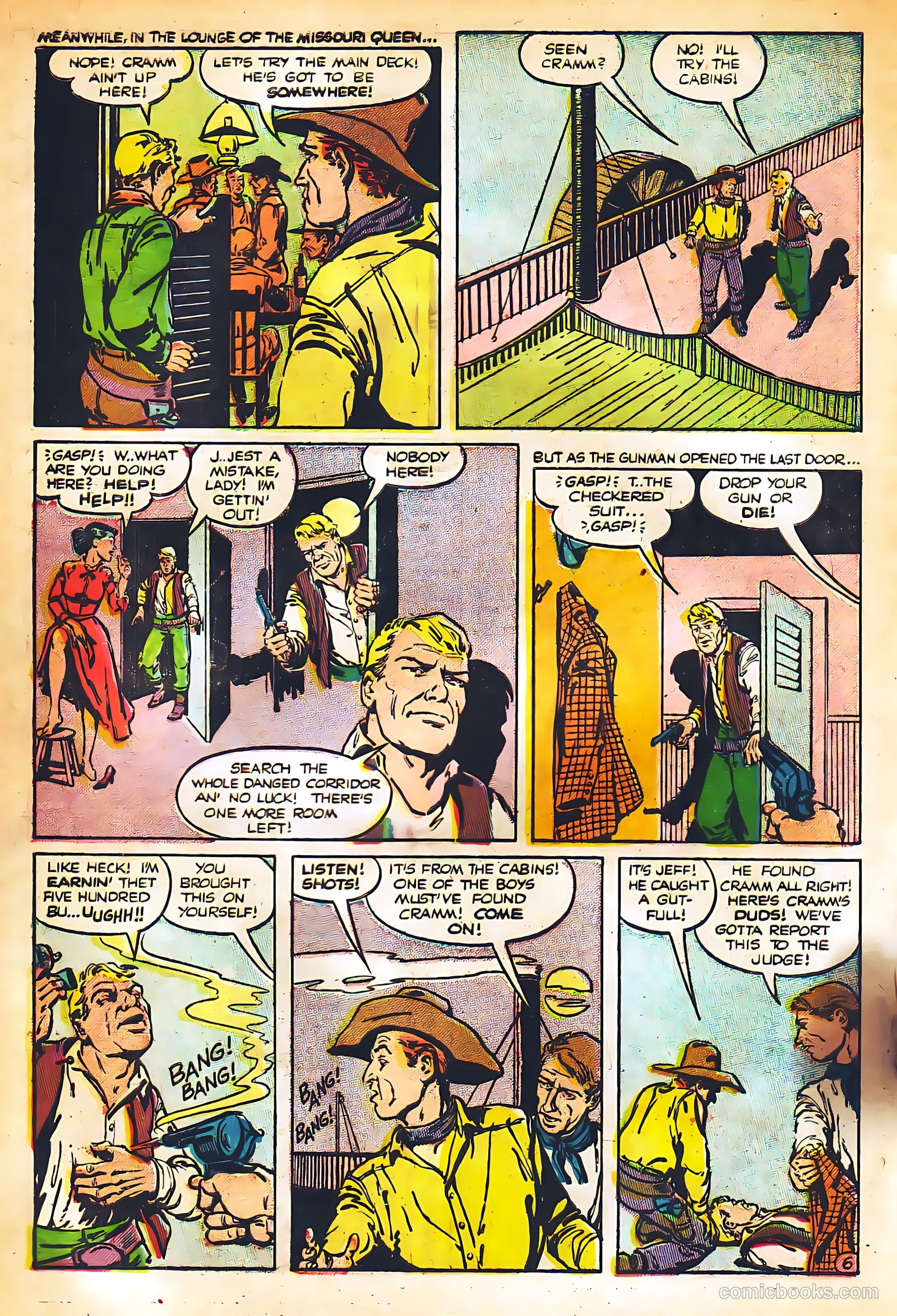 Black Diamond Western #49 (1954) — page 8