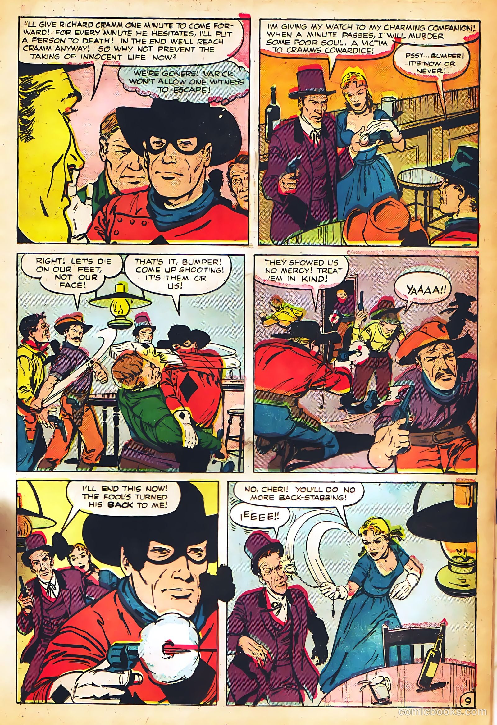 Black Diamond Western #49 (1954) — page 11