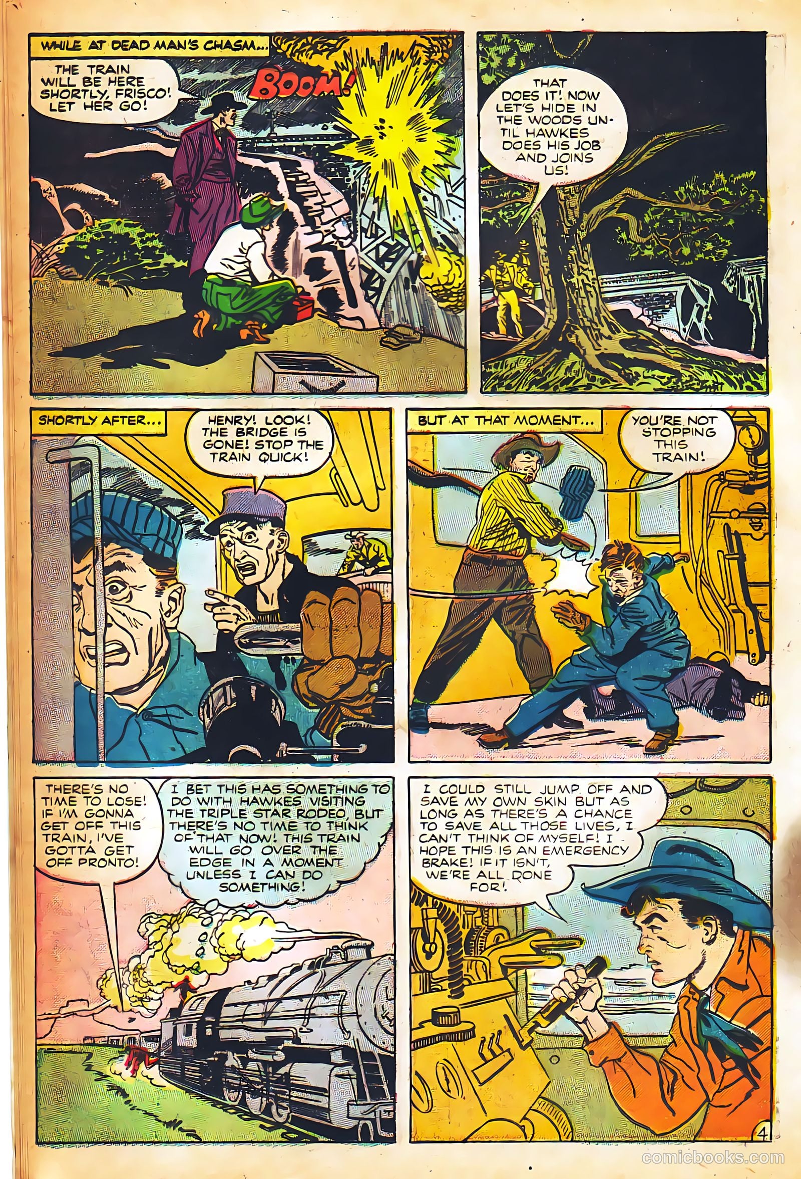 Black Diamond Western #49 (1954) — page 16