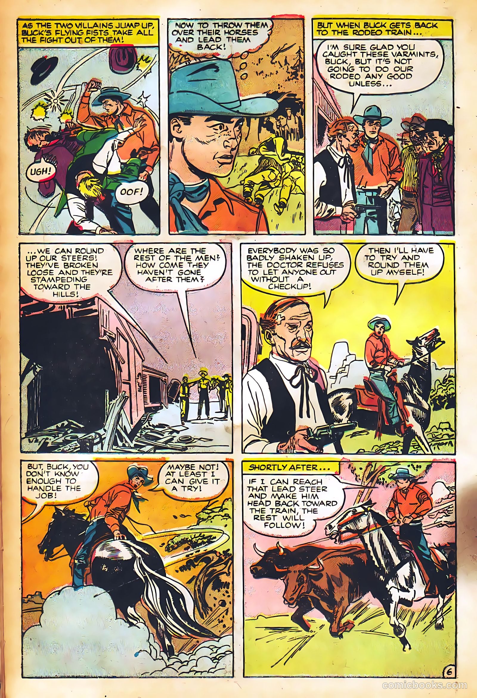 Black Diamond Western #49 (1954) — page 18