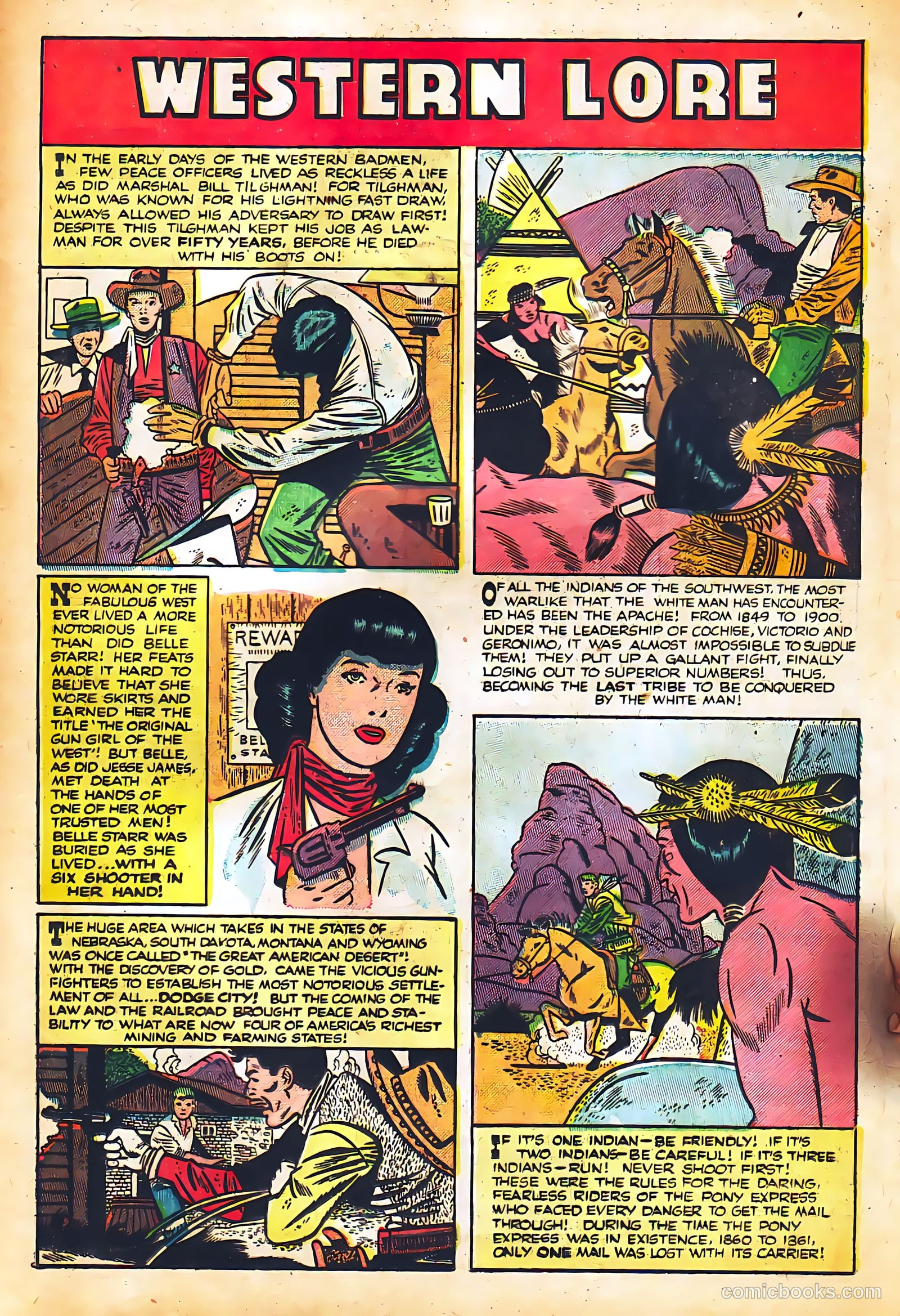 Black Diamond Western #49 (1954) — page 24