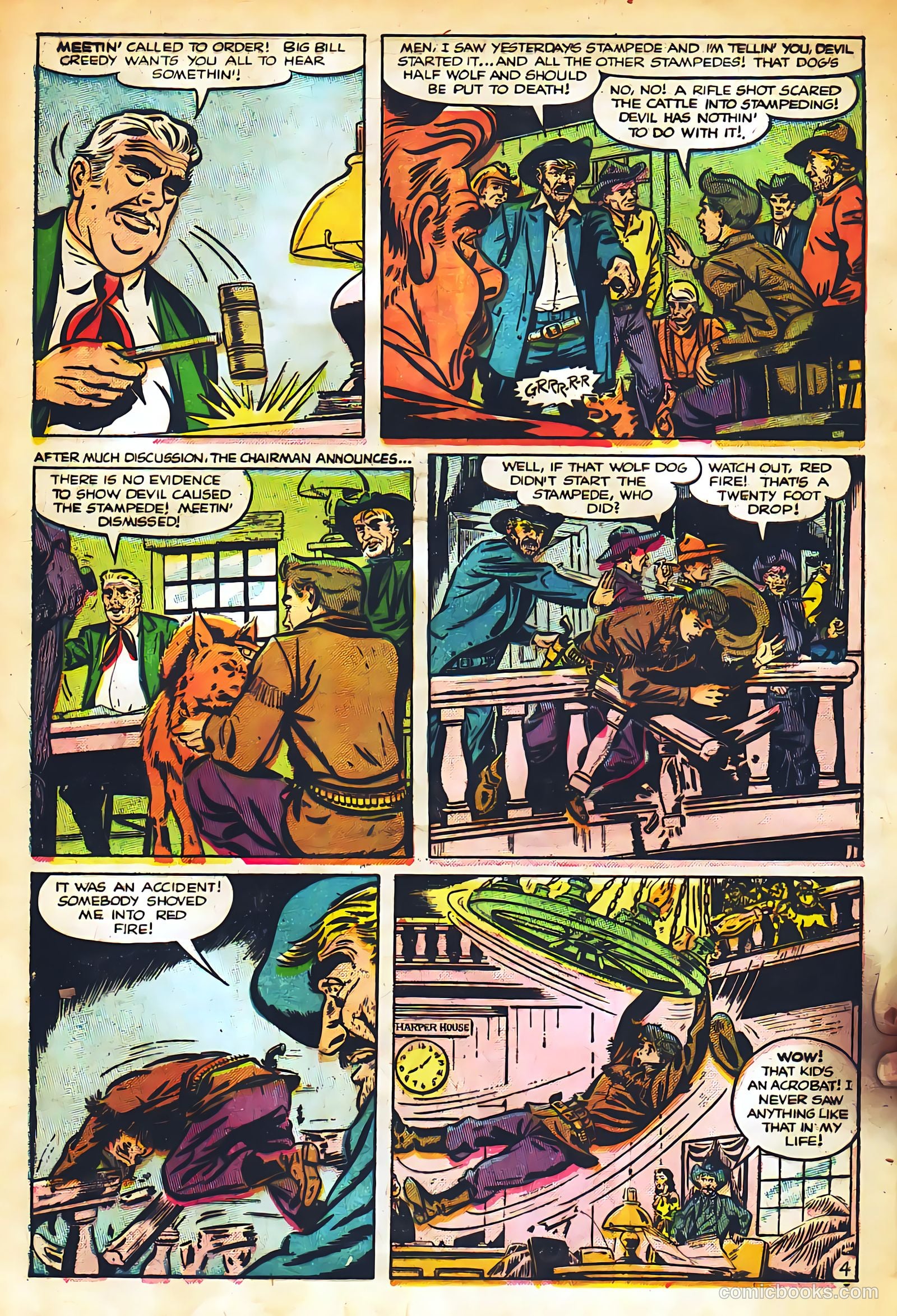 Black Diamond Western #49 (1954) — page 30