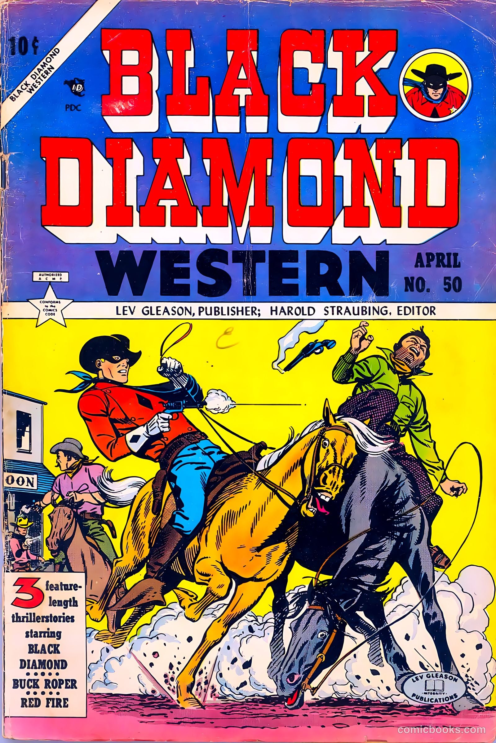 Black Diamond Western #50 (1954) — page 1