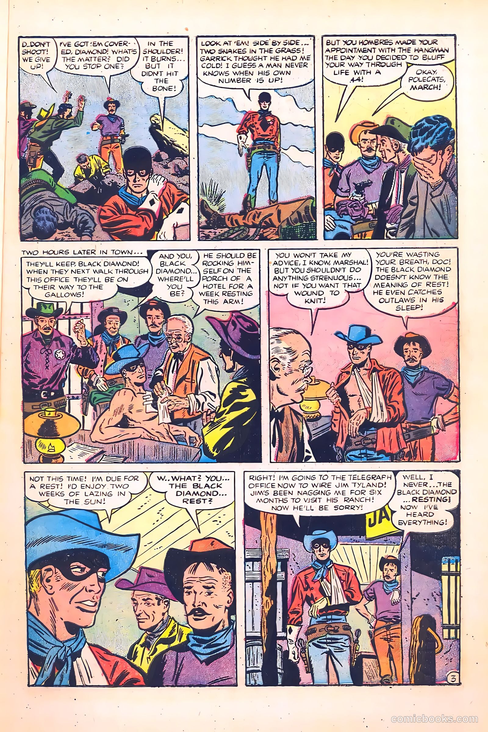 Black Diamond Western #50 (1954) — page 5