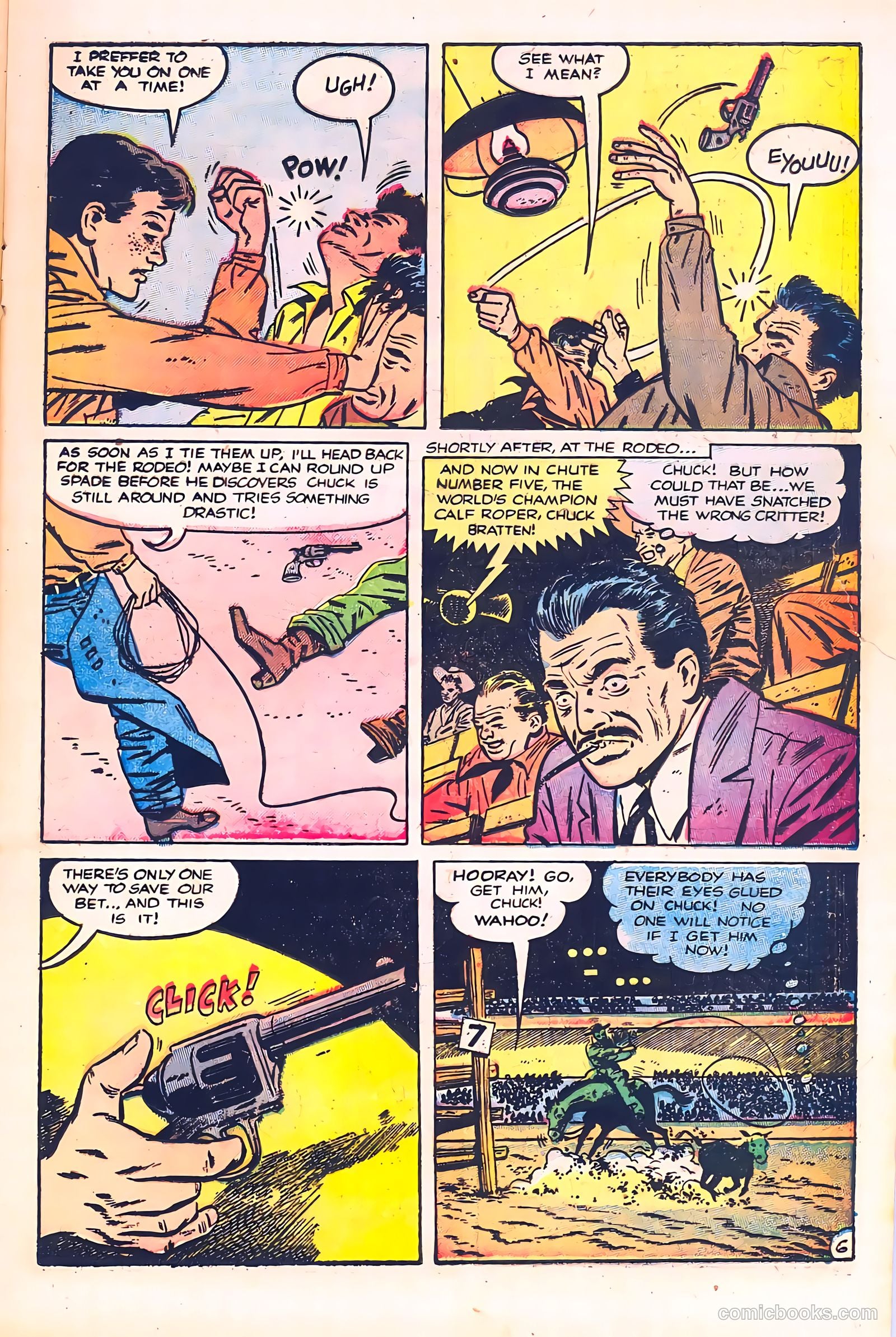 Black Diamond Western #50 (1954) — page 17