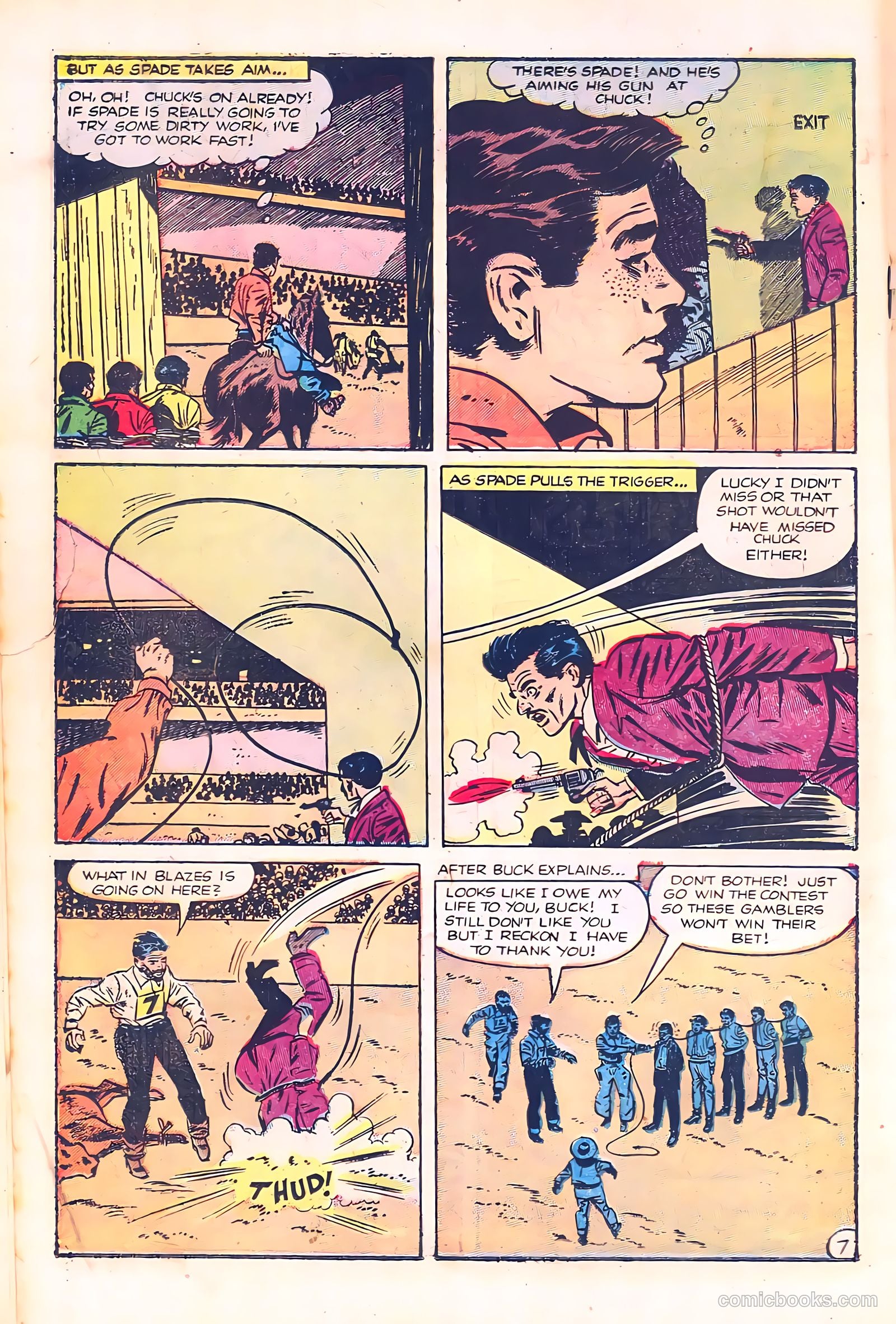Black Diamond Western #50 (1954) — page 18
