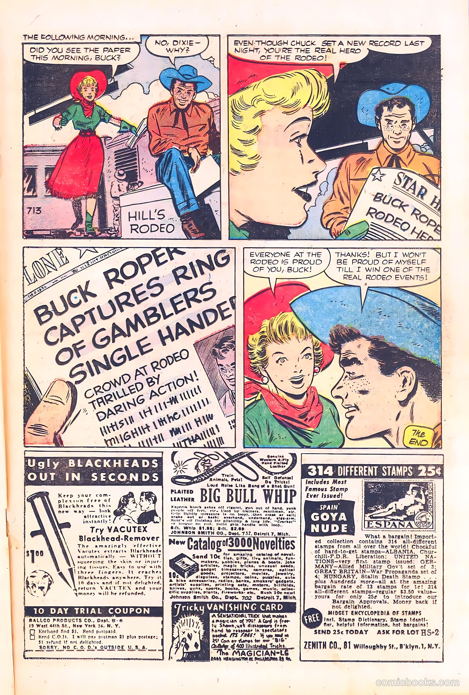 Black Diamond Western #50 (1954) — page 19
