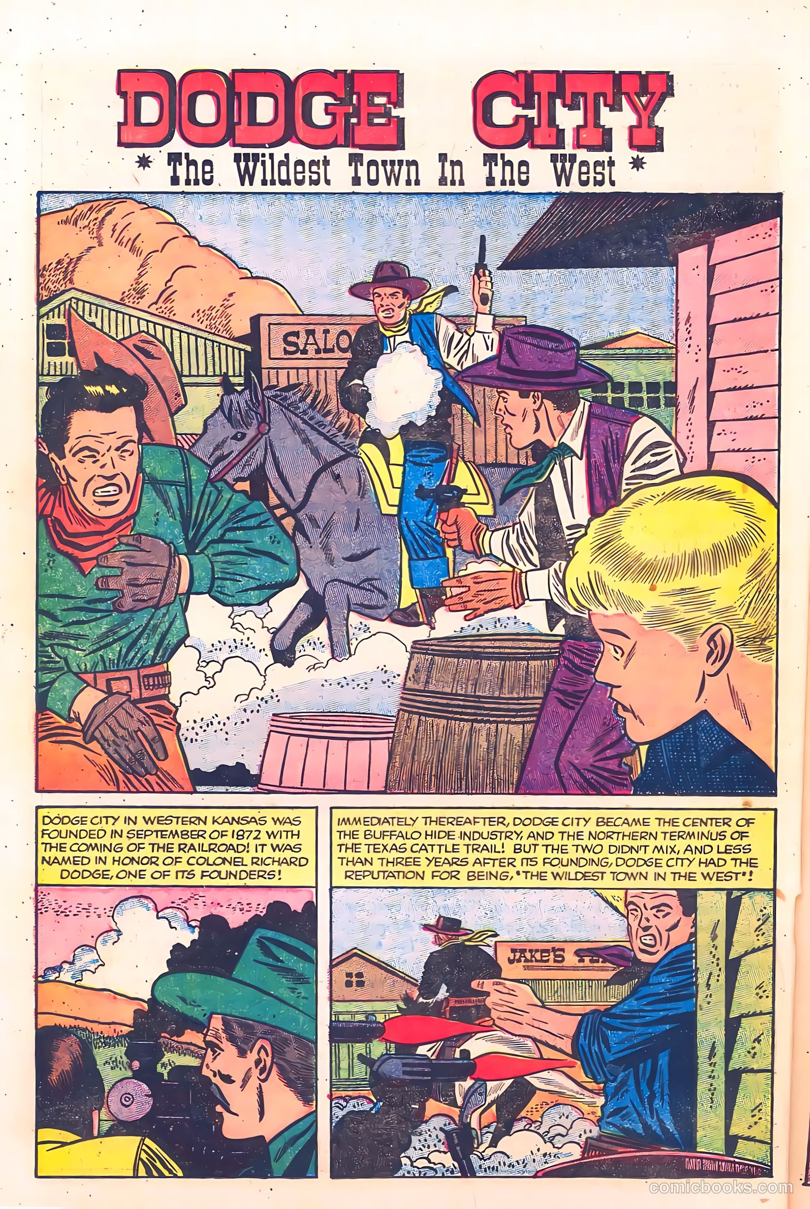 Black Diamond Western #50 (1954) — page 22
