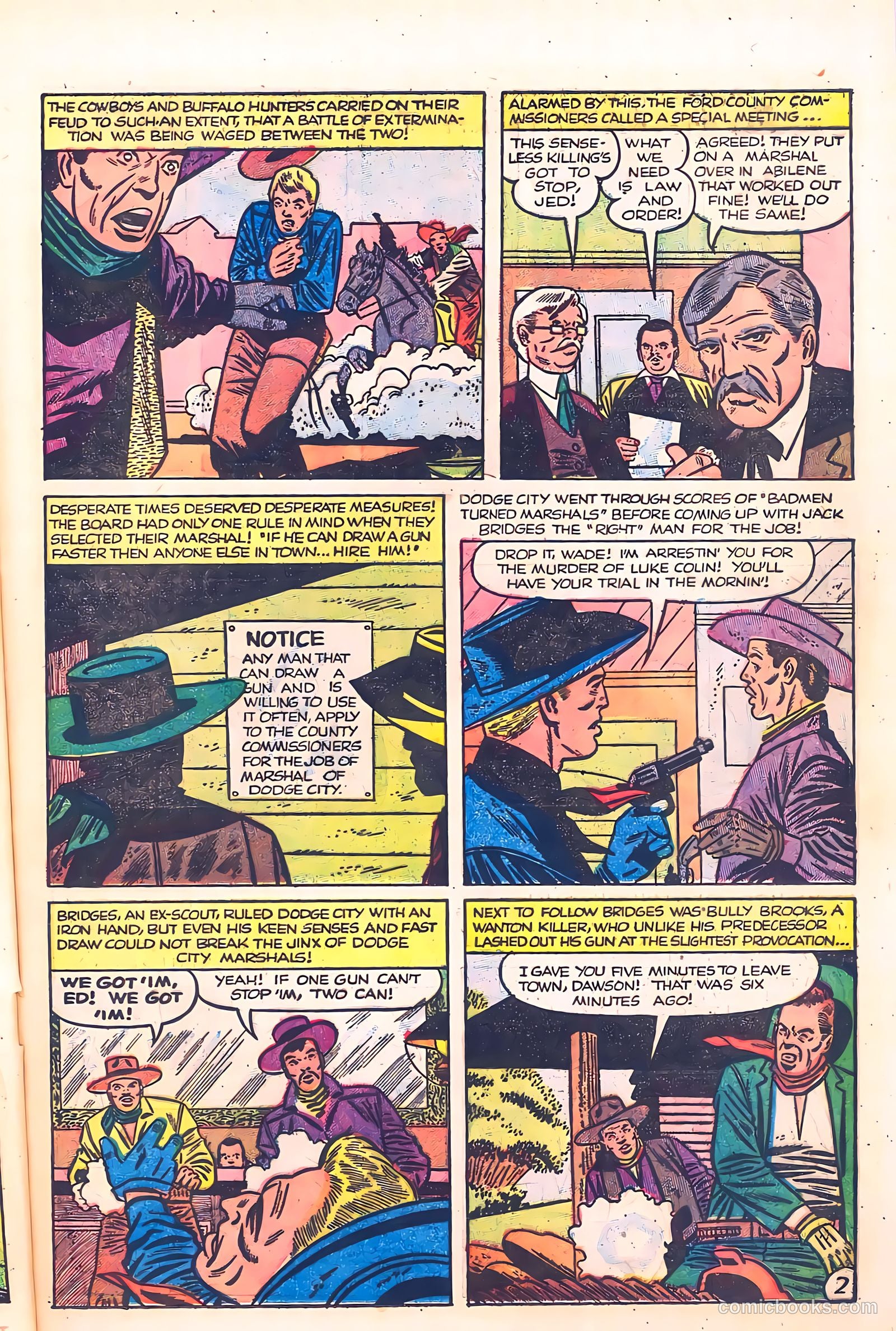 Black Diamond Western #50 (1954) — page 23
