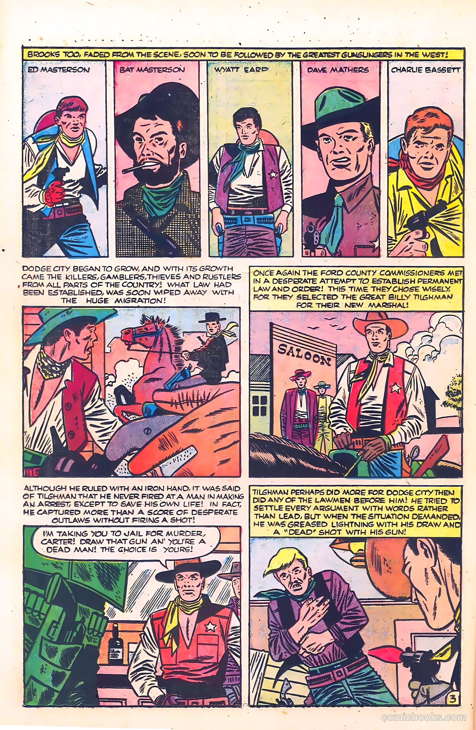Black Diamond Western #50 (1954) — page 24