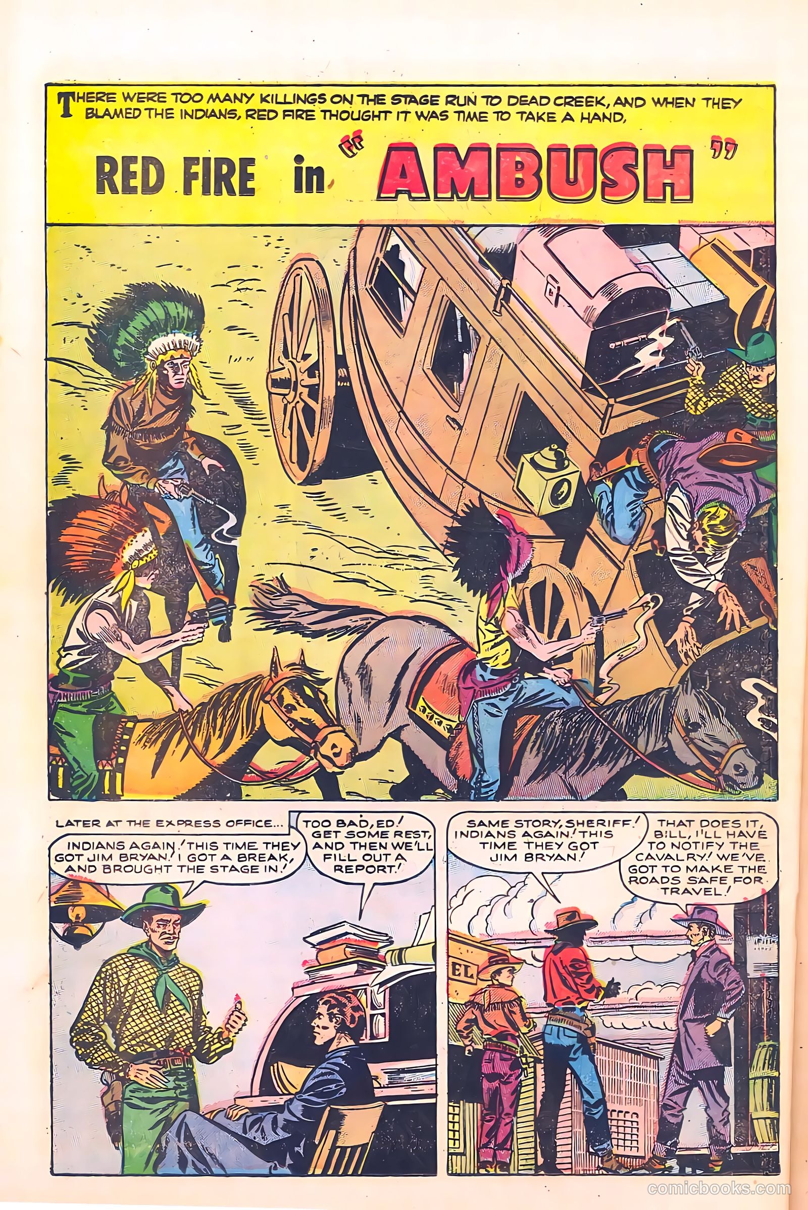 Black Diamond Western #50 (1954) — page 26