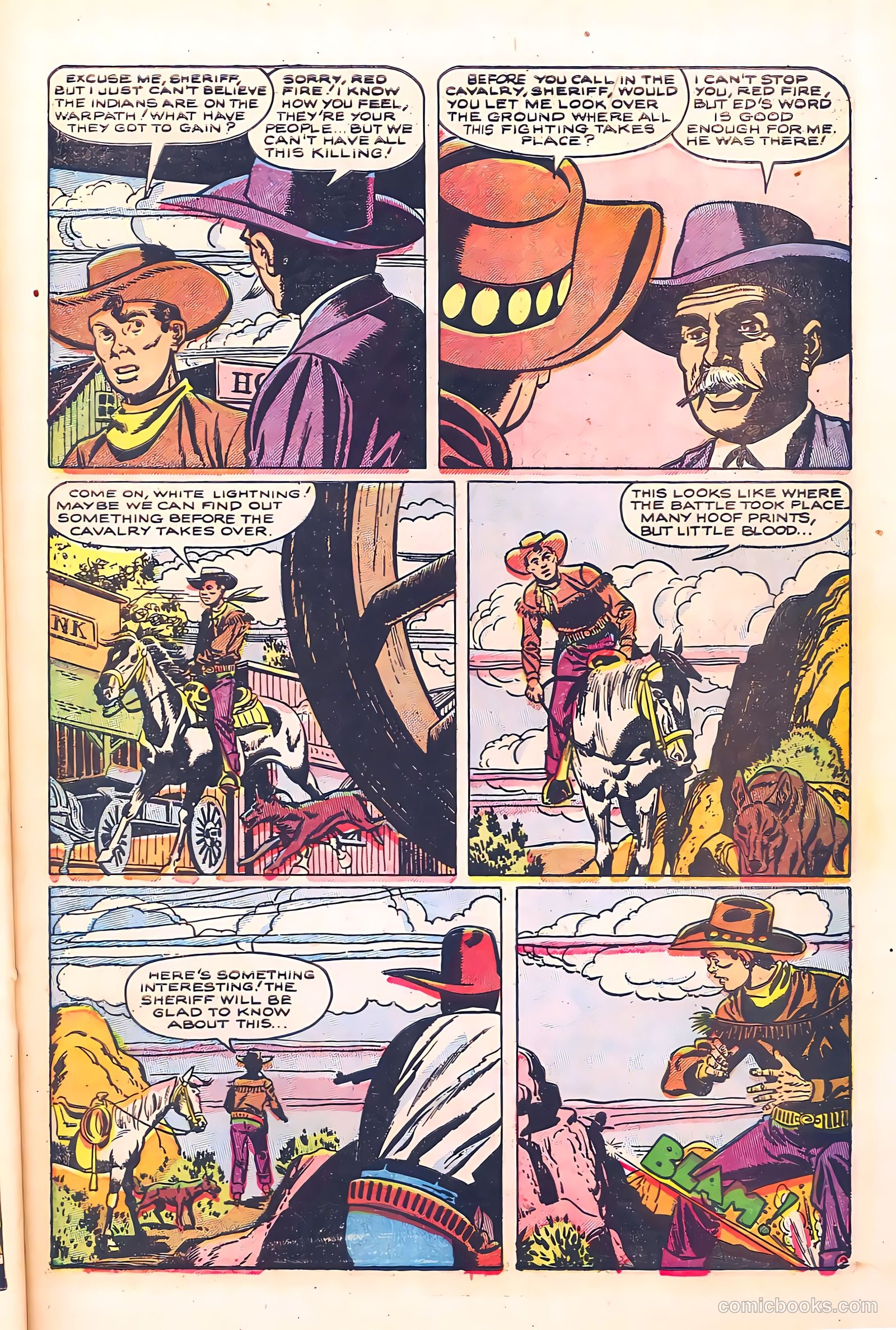 Black Diamond Western #50 (1954) — page 27
