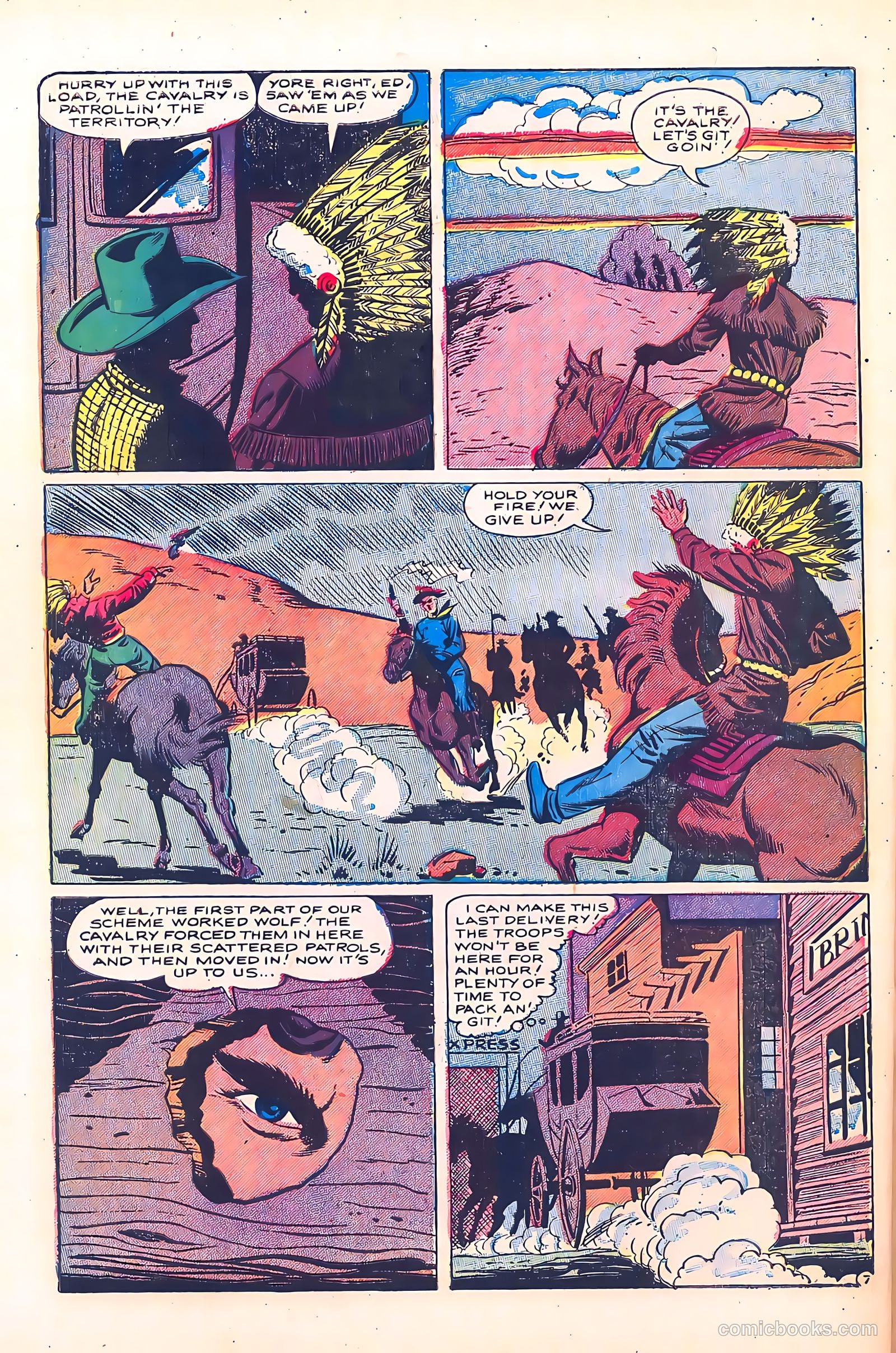Black Diamond Western #50 (1954) — page 32