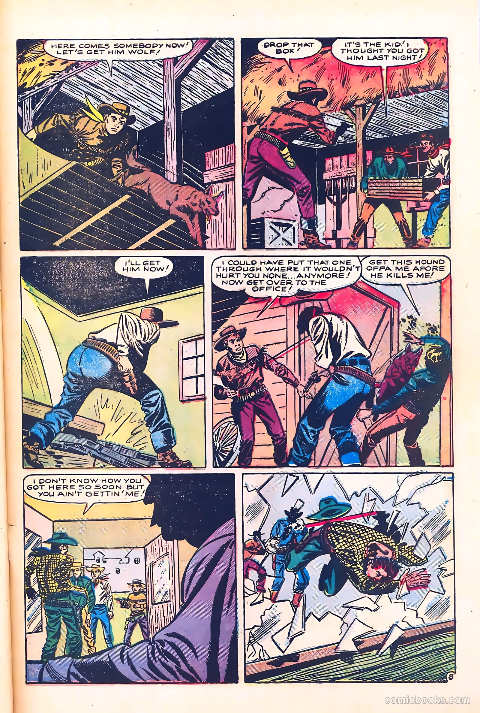 Black Diamond Western #50 (1954) — page 33