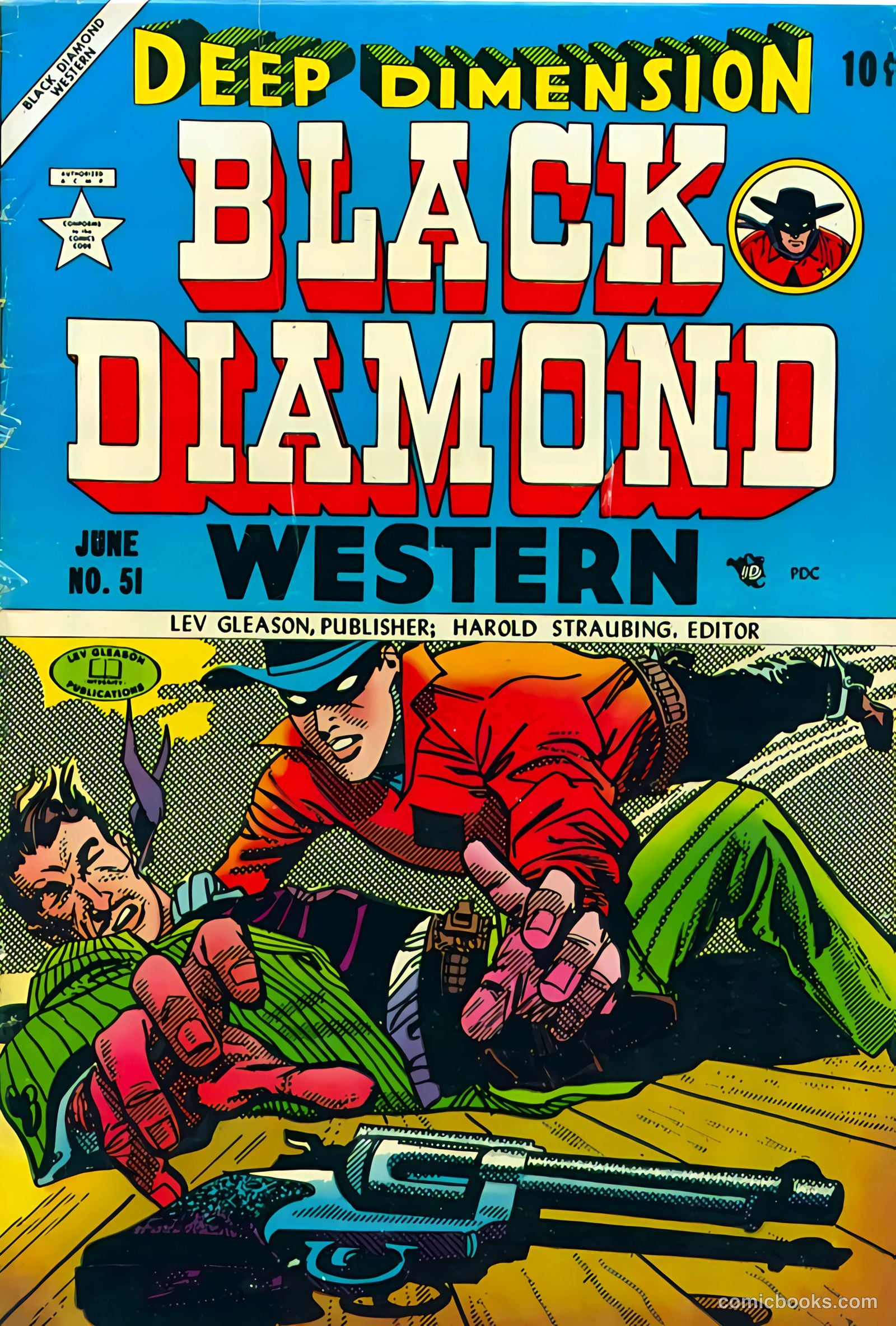 Black Diamond Western #51 (1954) — page 1