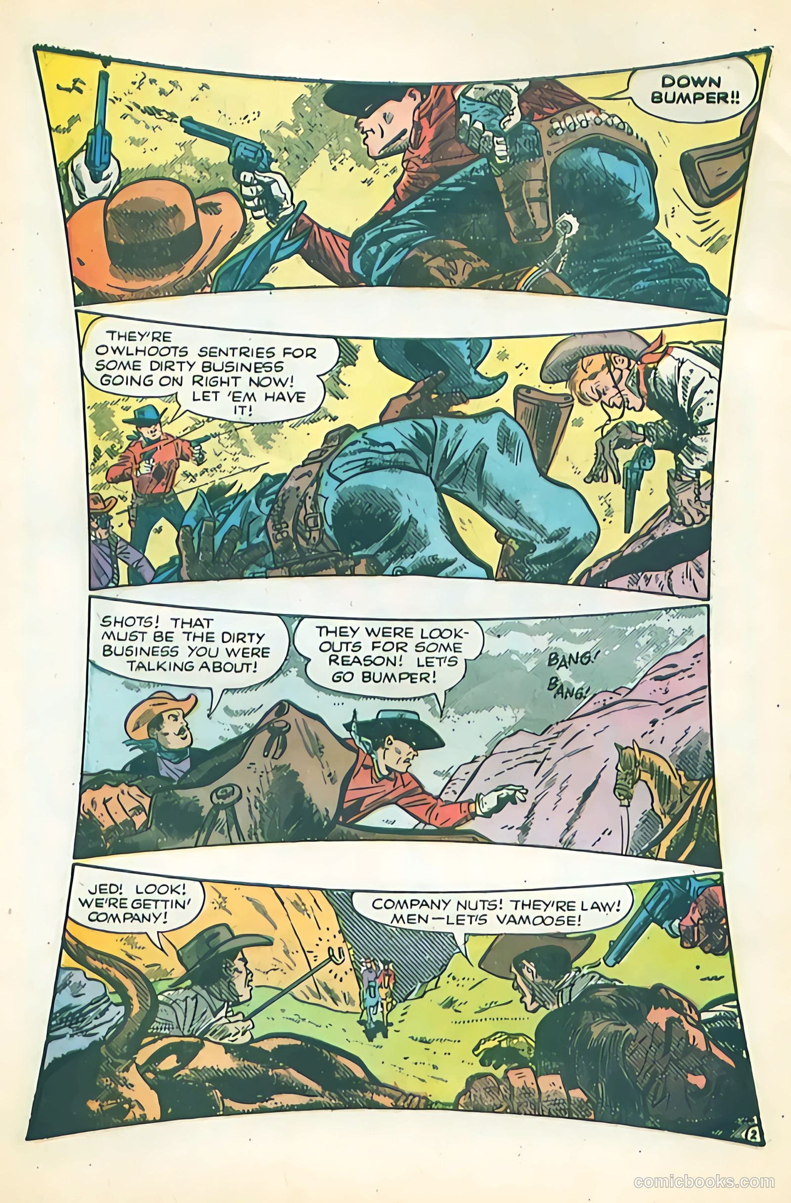 Black Diamond Western #51 (1954) — page 4