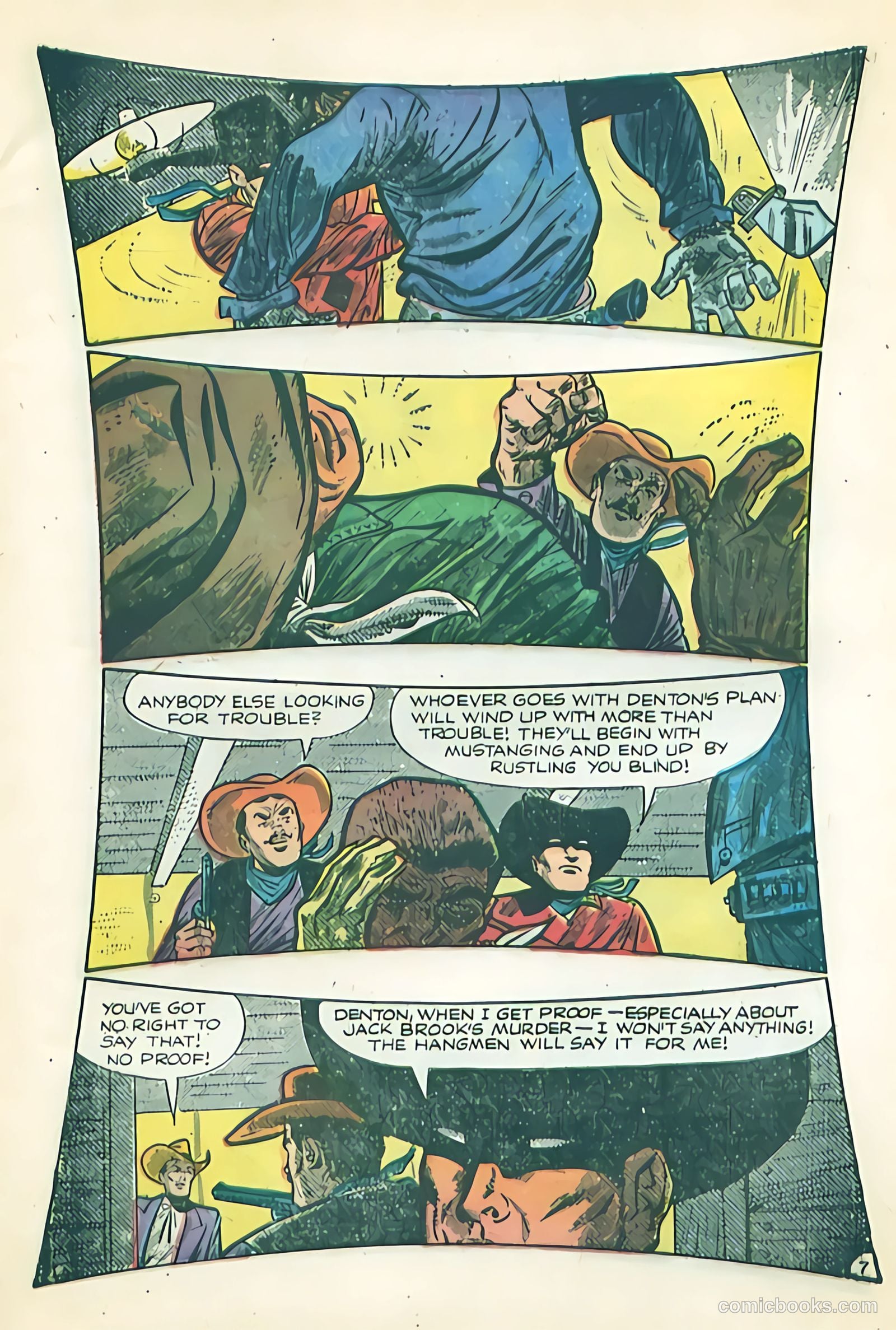 Black Diamond Western #51 (1954) — page 9