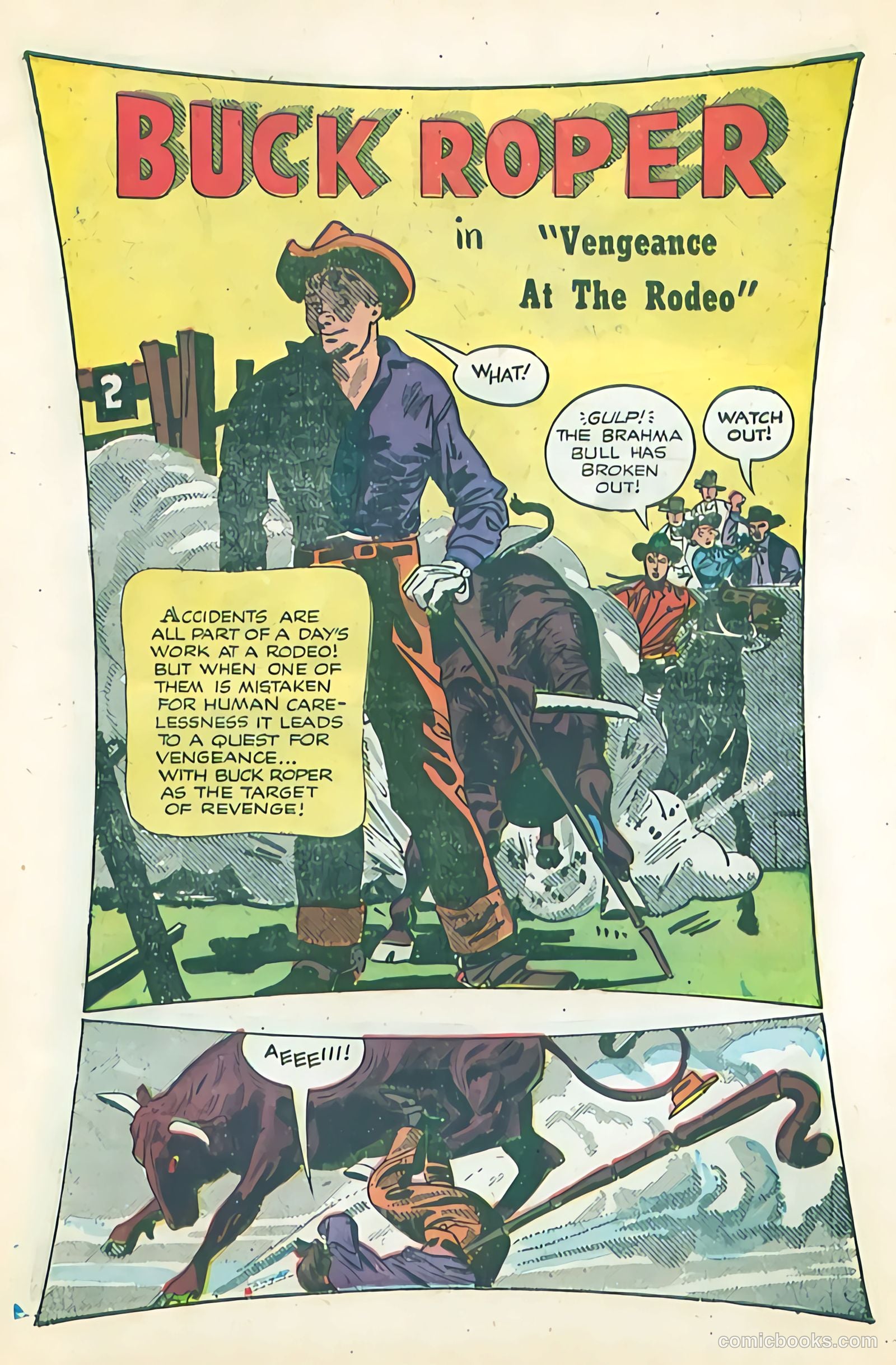 Black Diamond Western #51 (1954) — page 13