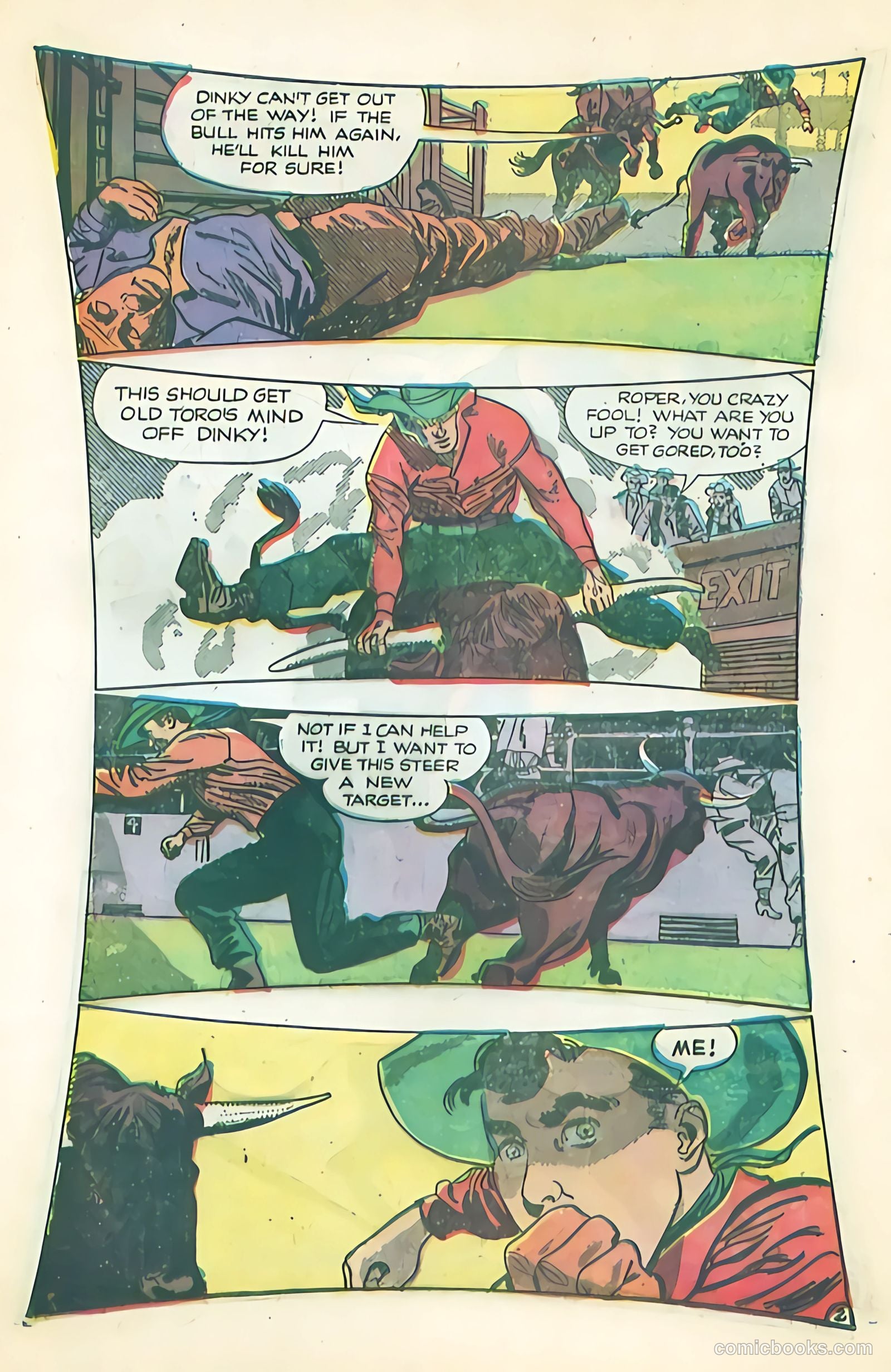 Black Diamond Western #51 (1954) — page 14