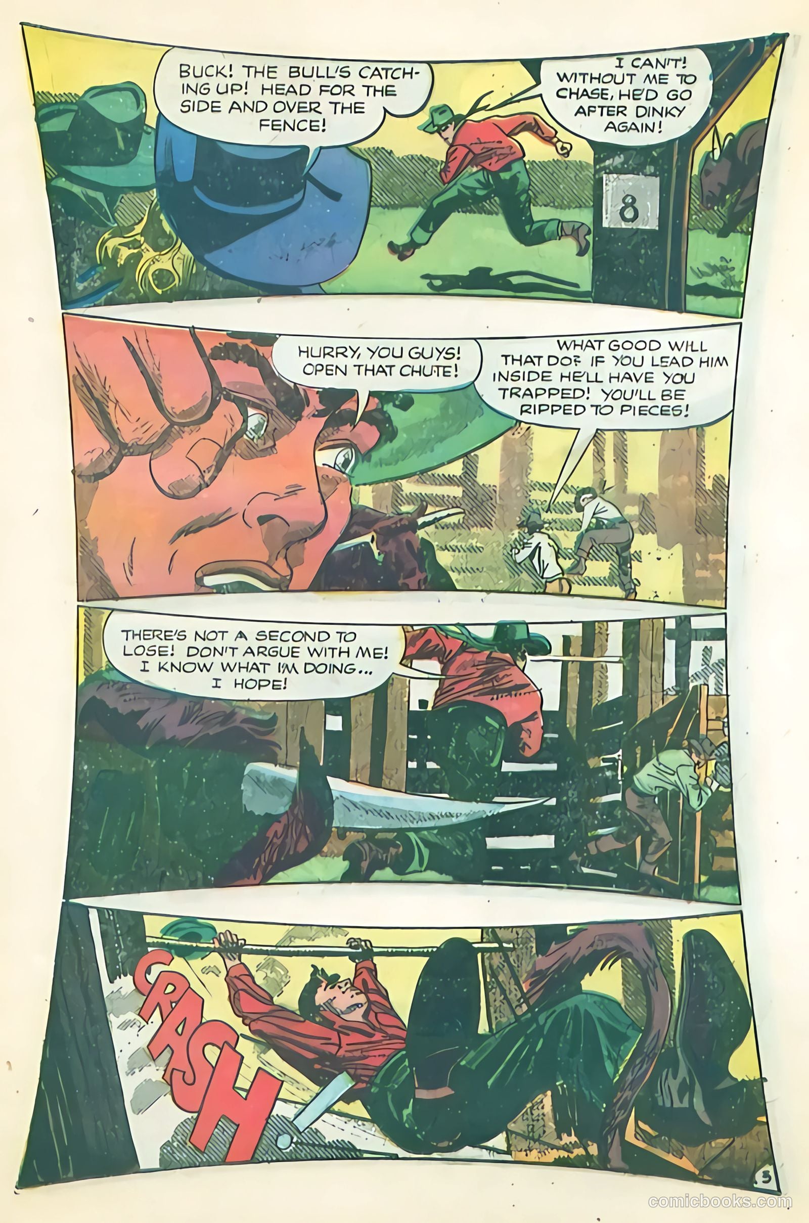 Black Diamond Western #51 (1954) — page 15