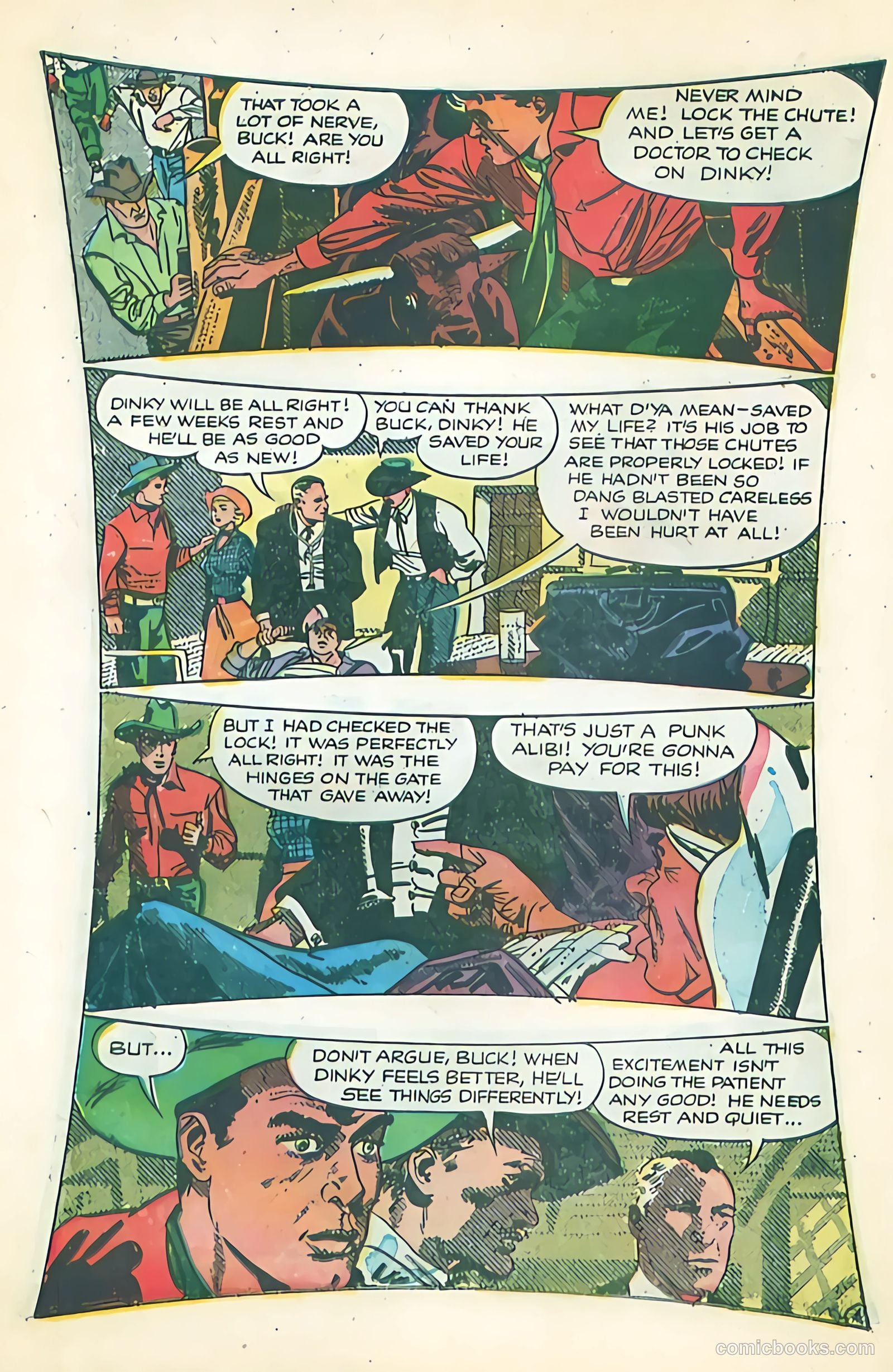 Black Diamond Western #51 (1954) — page 16