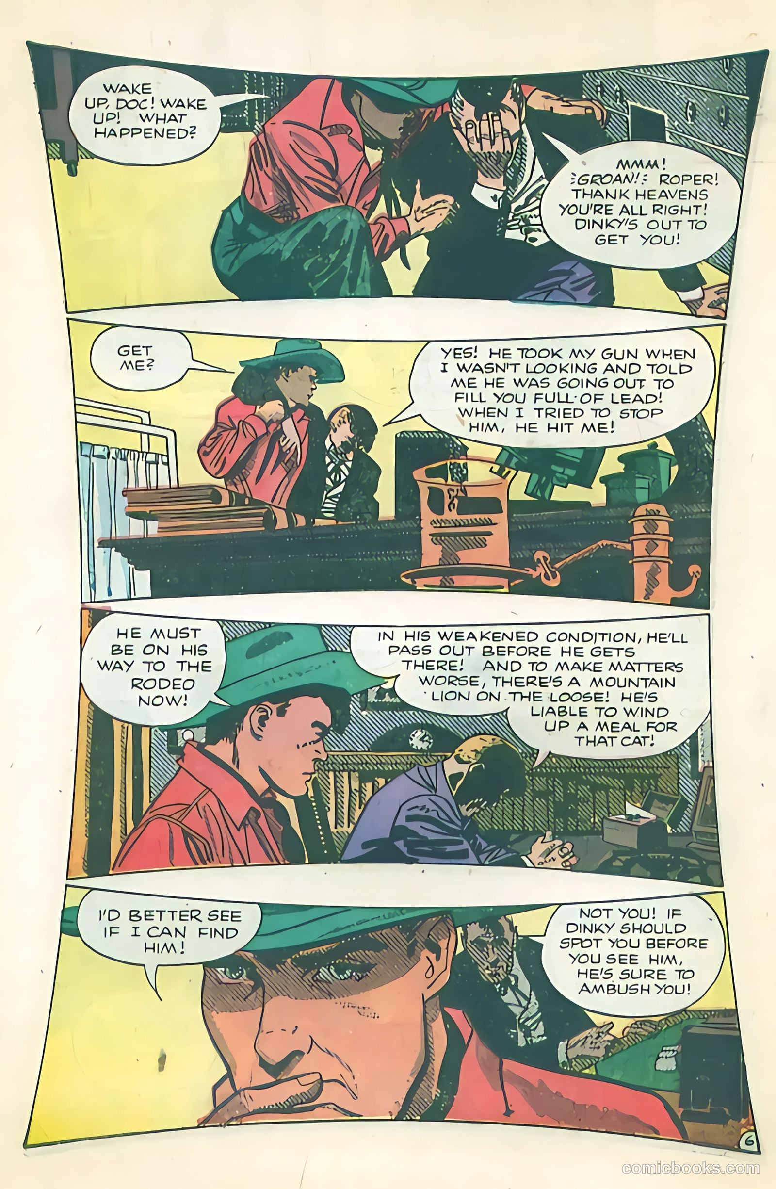 Black Diamond Western #51 (1954) — page 18