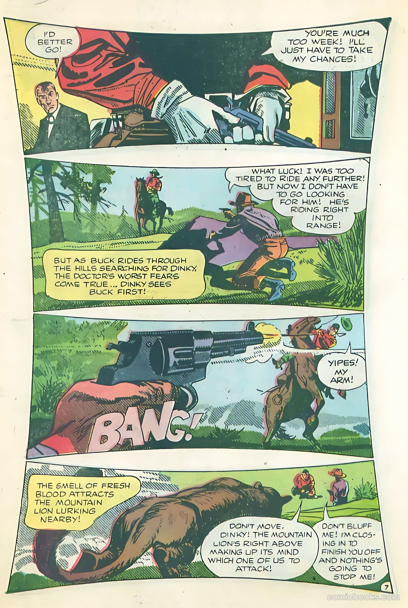 Black Diamond Western #51 (1954) — page 19