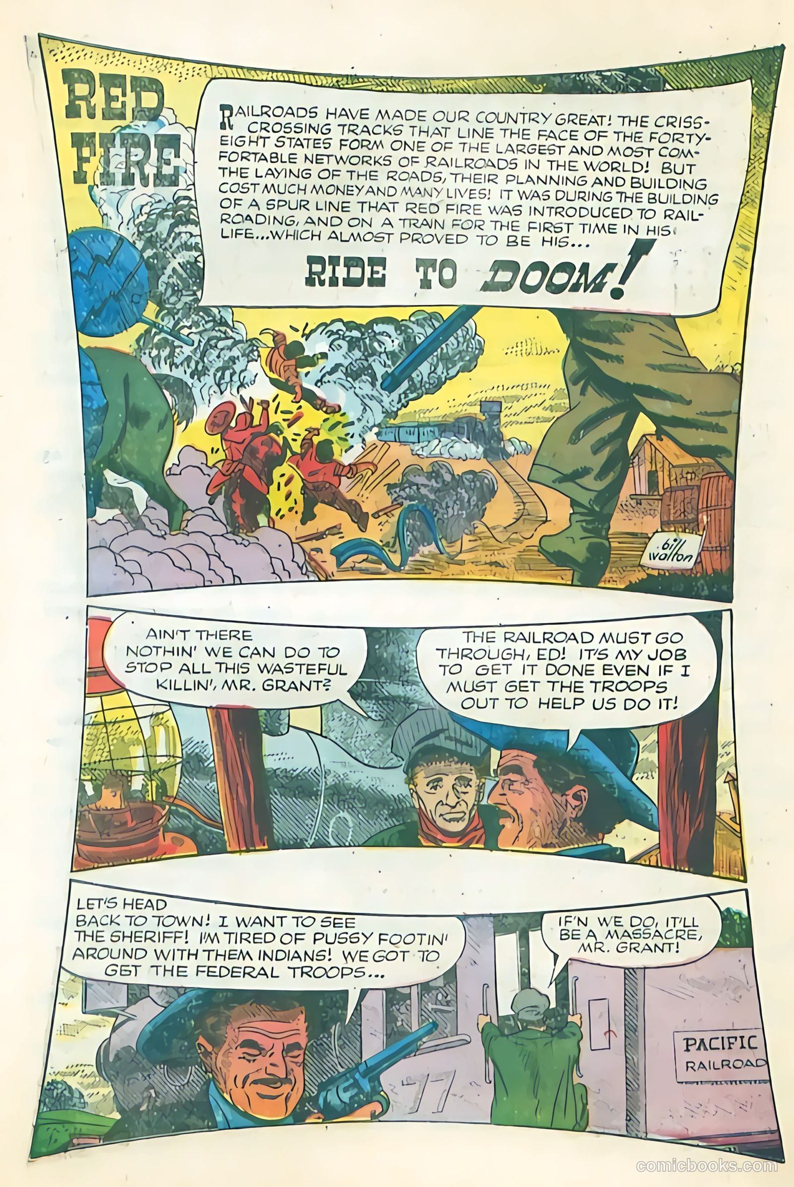 Black Diamond Western #51 (1954) — page 24