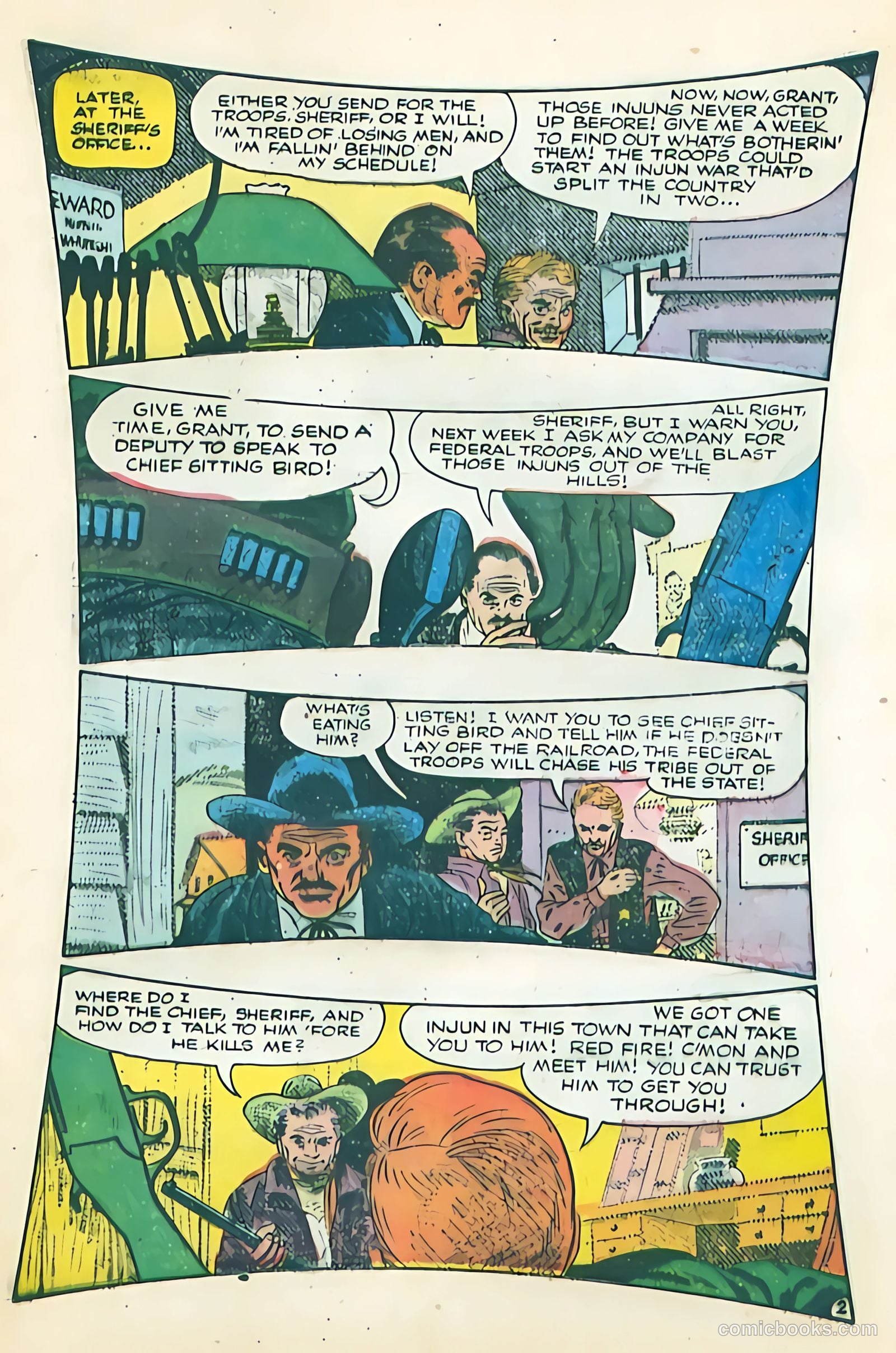 Black Diamond Western #51 (1954) — page 25