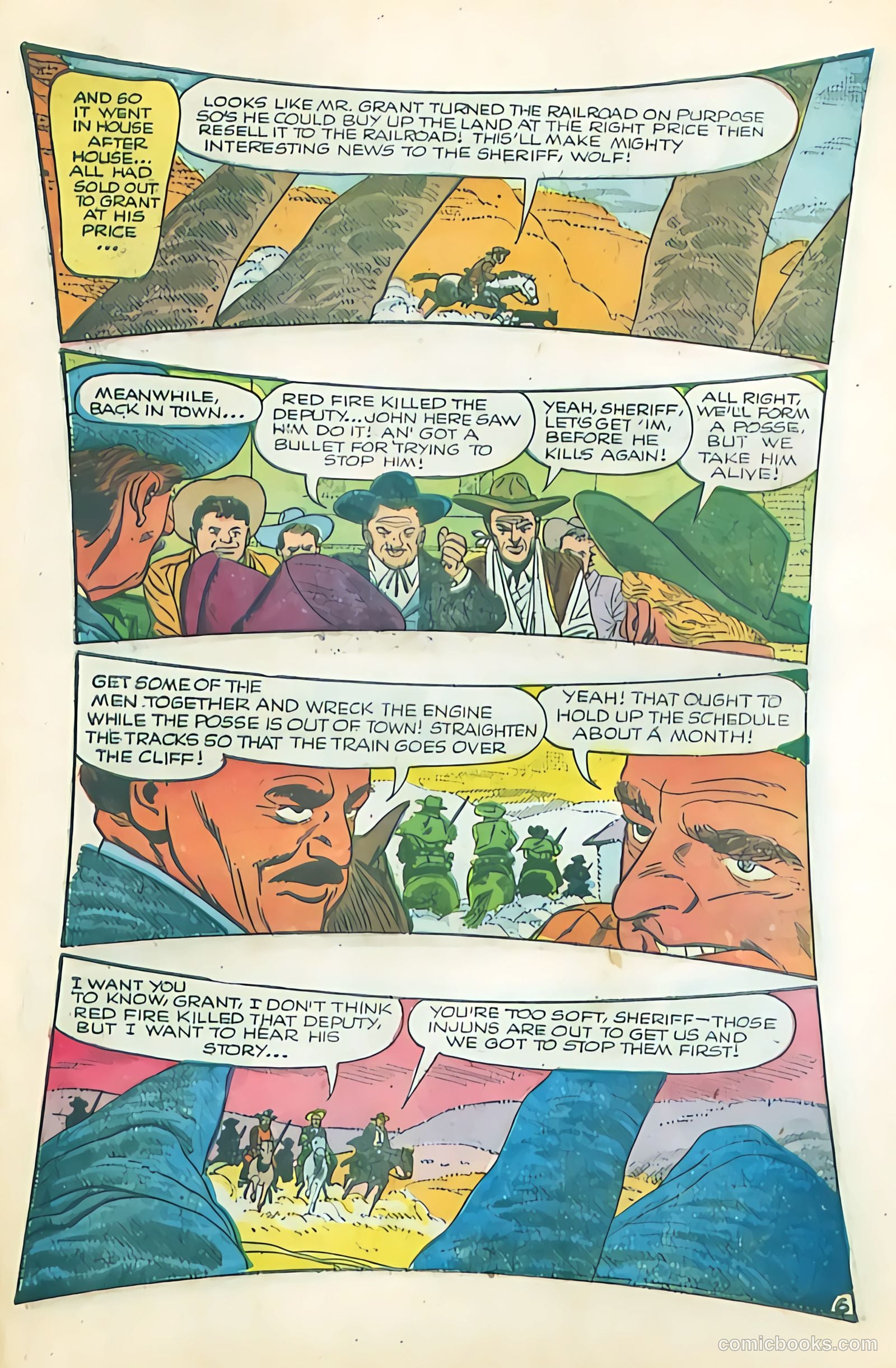 Black Diamond Western #51 (1954) — page 29