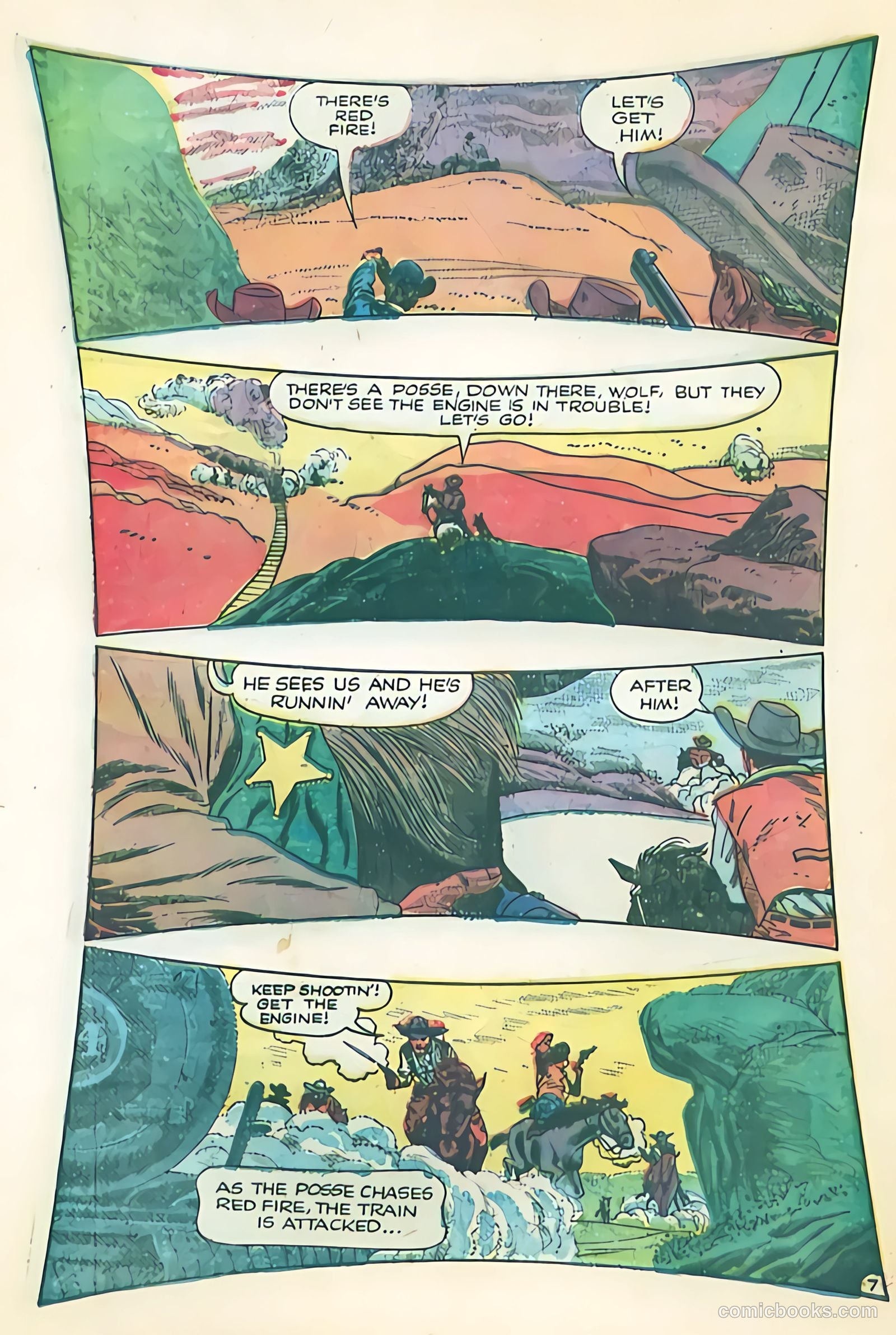 Black Diamond Western #51 (1954) — page 30