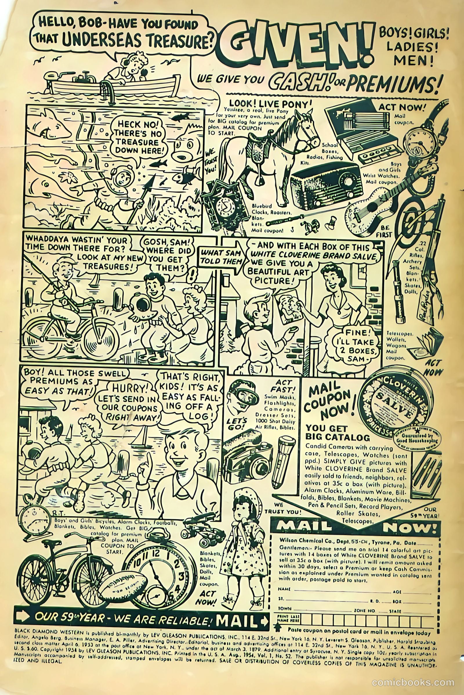 Black Diamond Western #52 (1954) — page 2