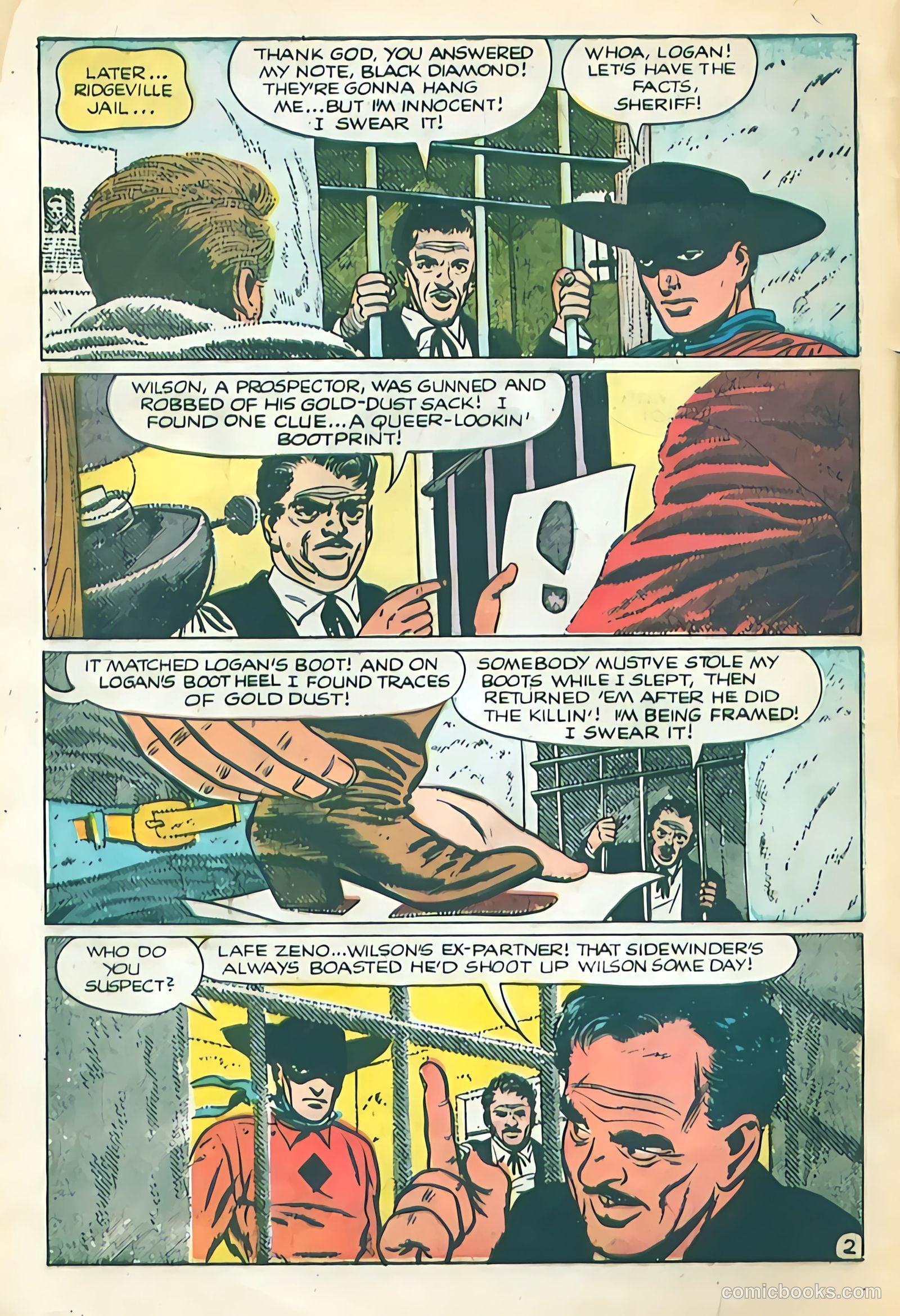 Black Diamond Western #52 (1954) — page 4