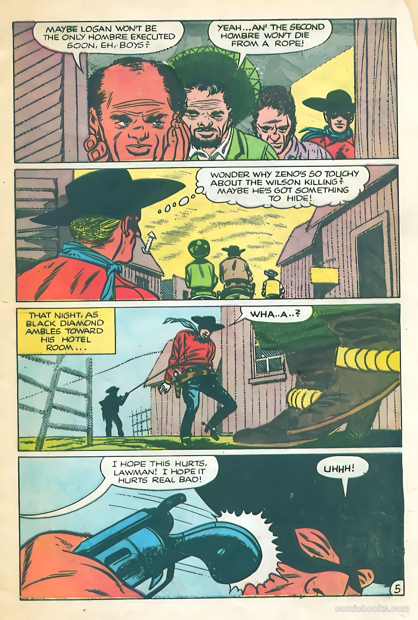 Black Diamond Western #52 (1954) — page 7