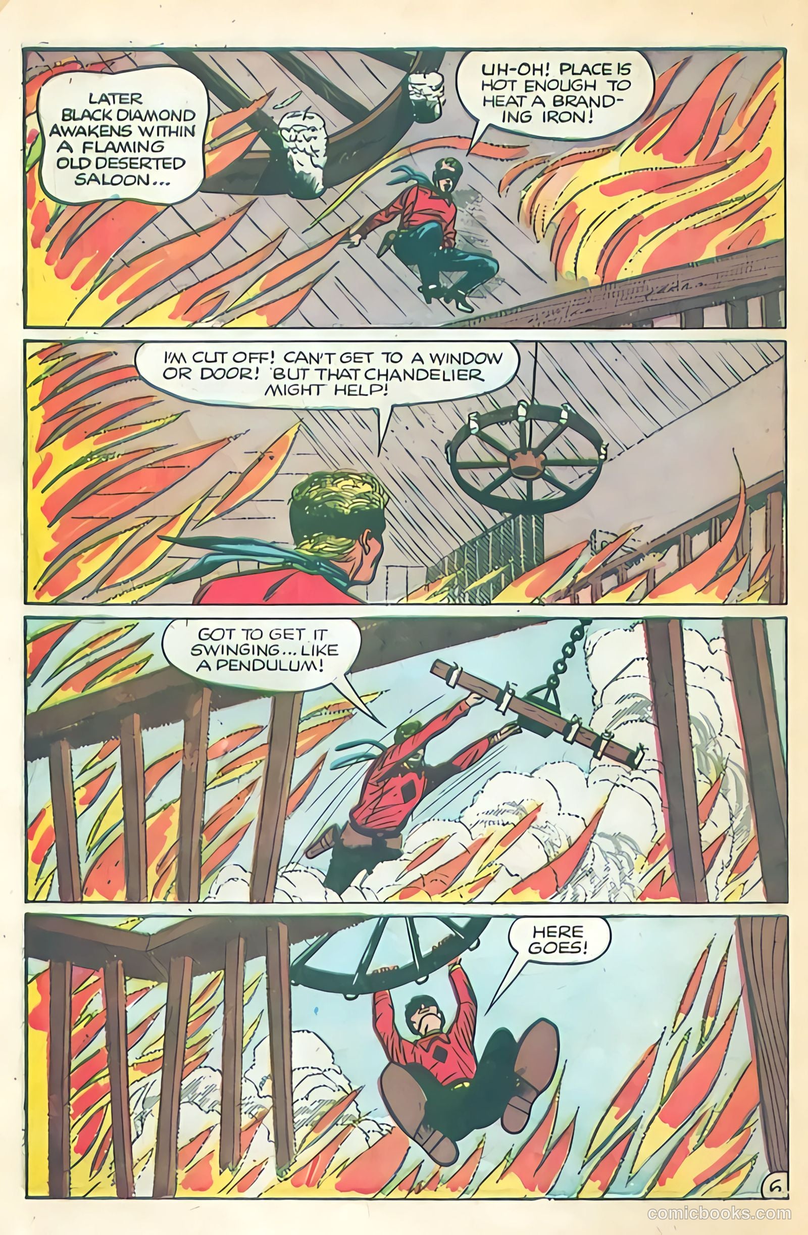 Black Diamond Western #52 (1954) — page 8