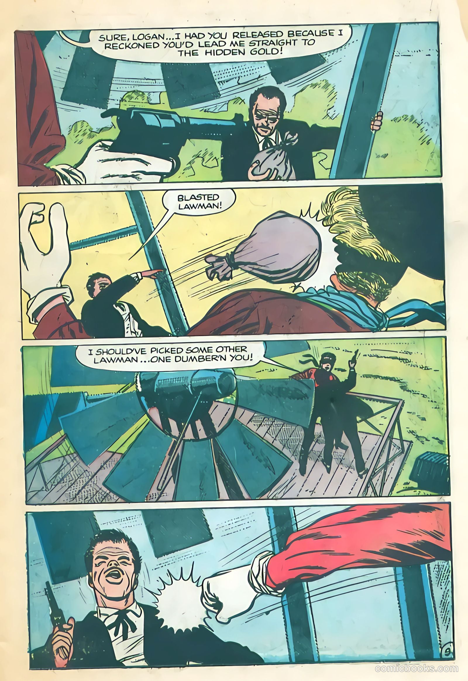 Black Diamond Western #52 (1954) — page 11