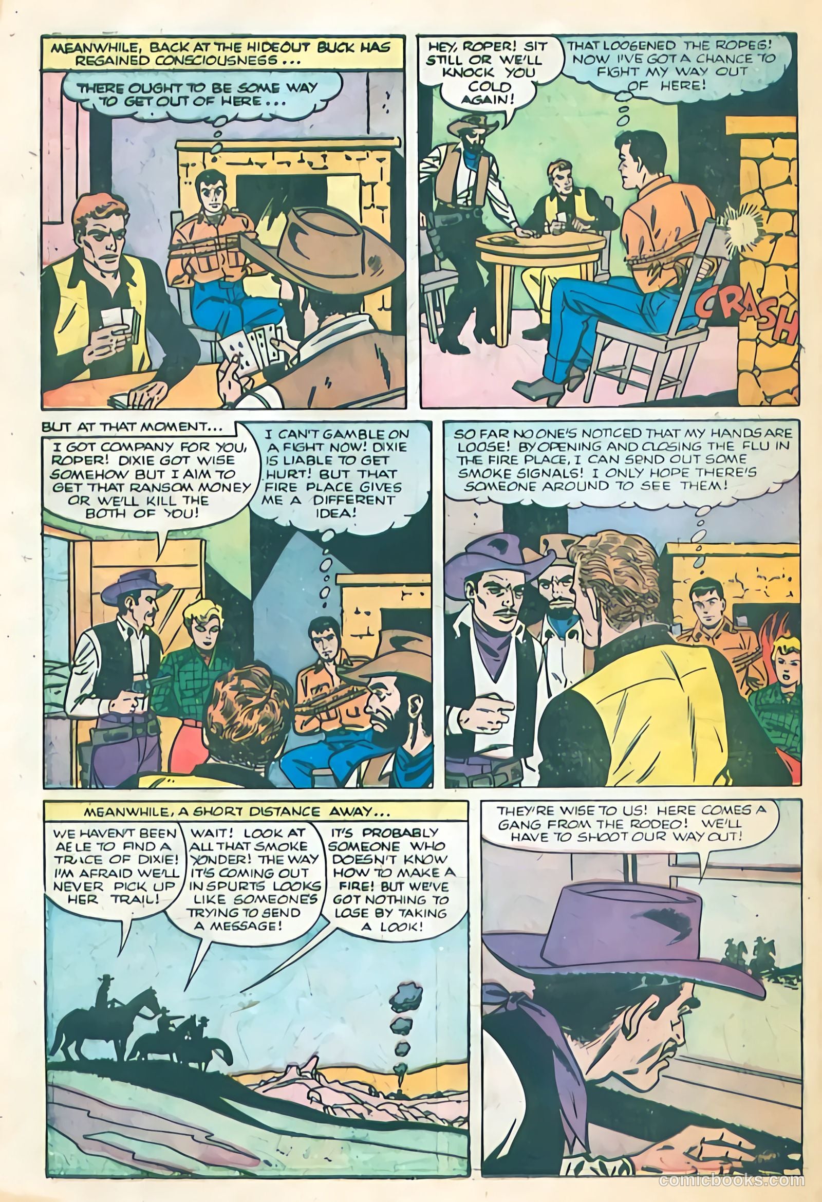 Black Diamond Western #52 (1954) — page 20