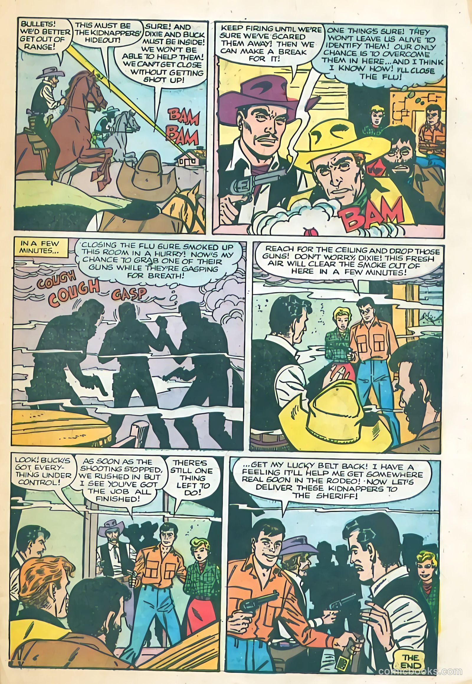 Black Diamond Western #52 (1954) — page 21