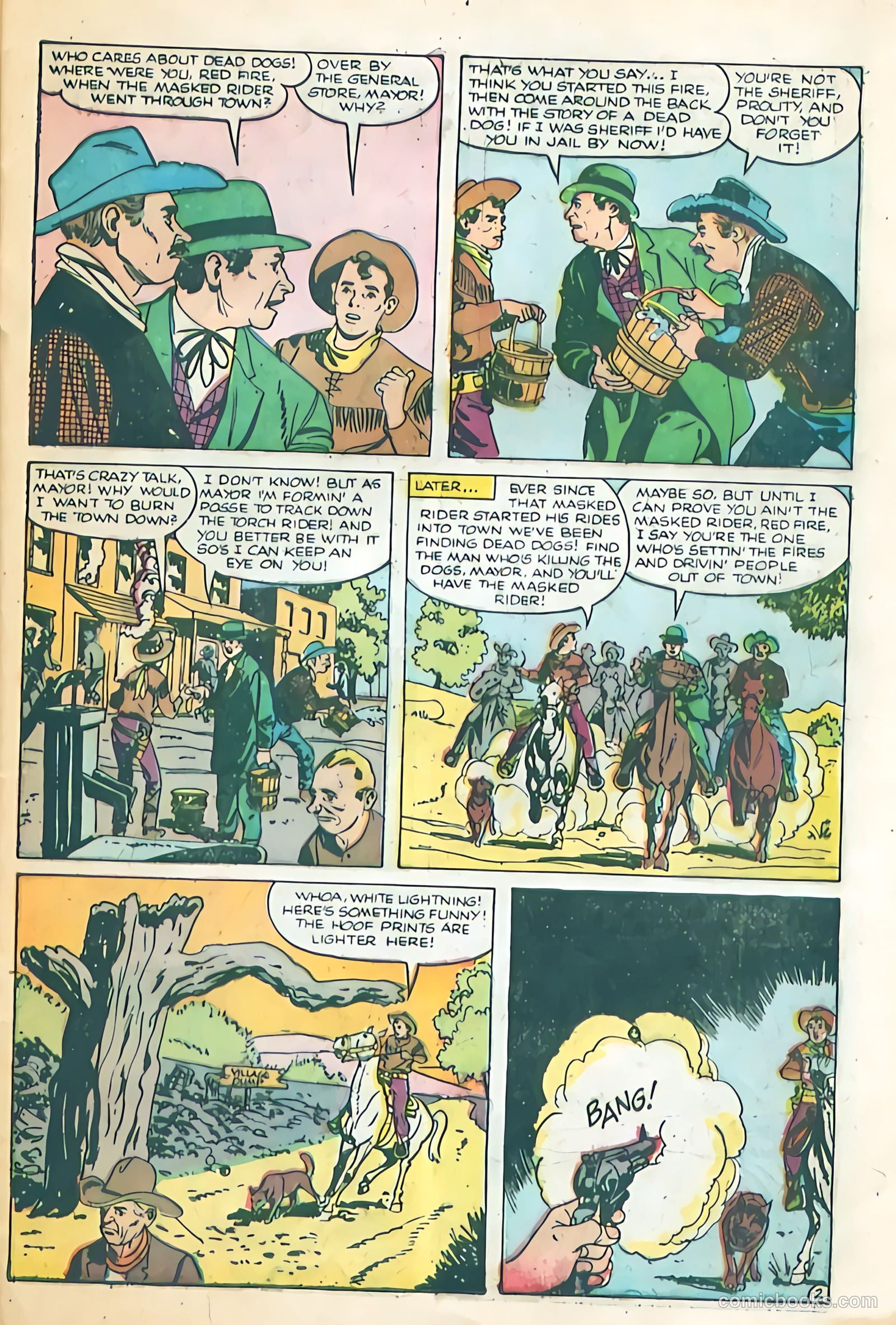Black Diamond Western #52 (1954) — page 25