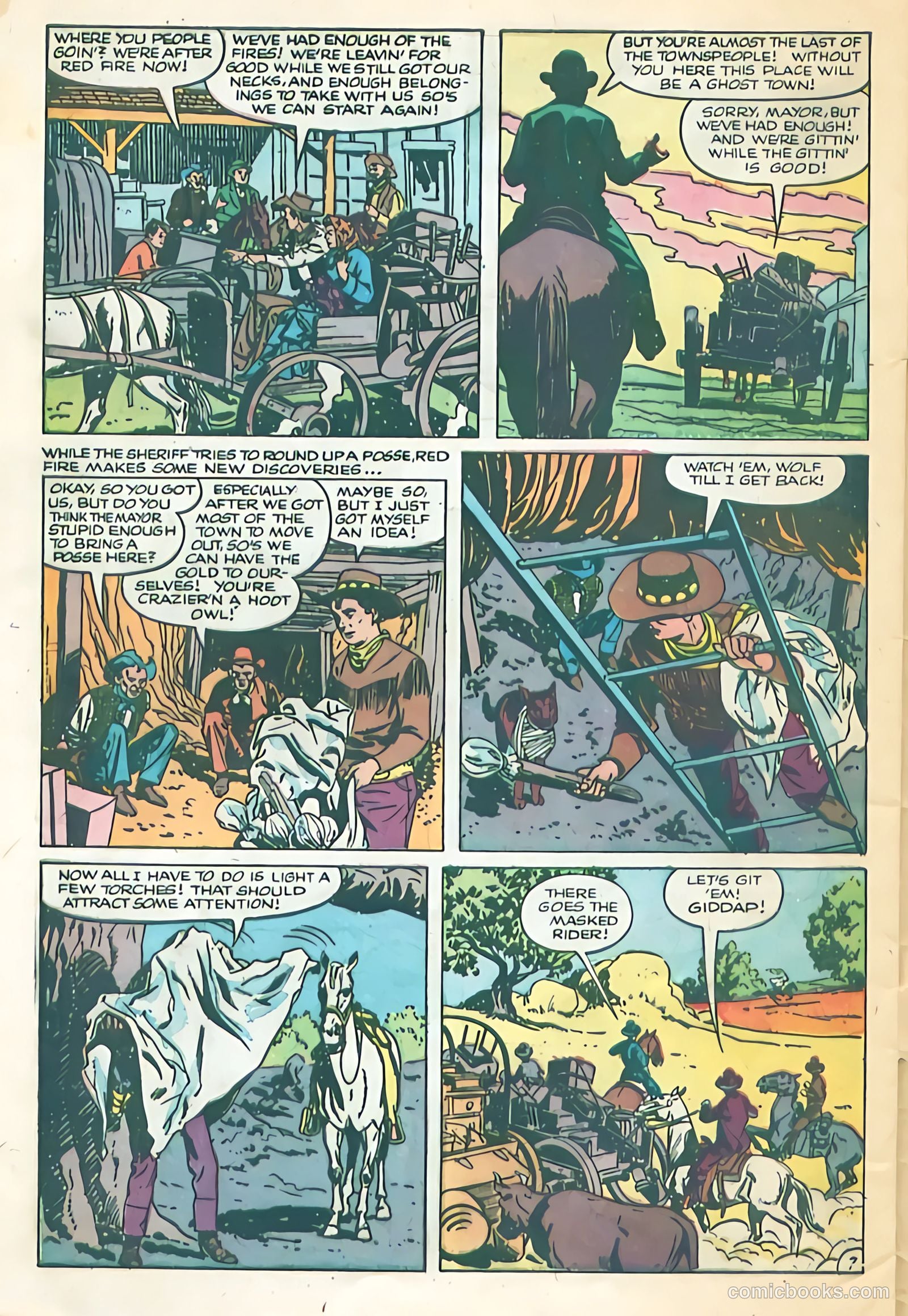 Black Diamond Western #52 (1954) — page 30