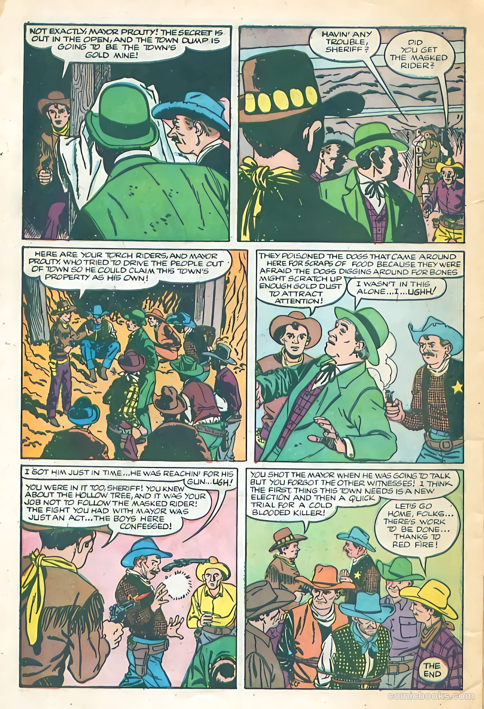 Black Diamond Western #52 (1954) — page 32