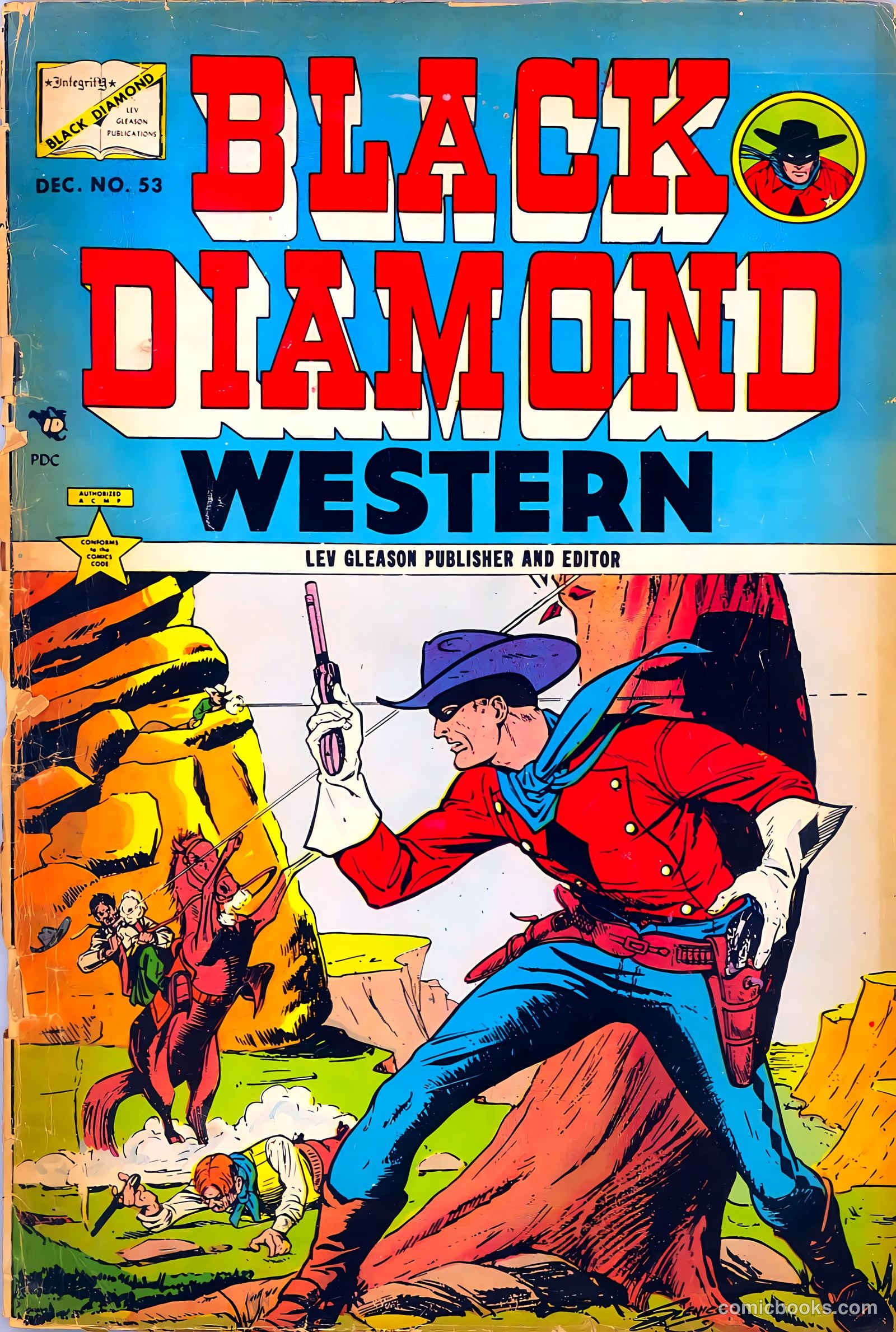 Black Diamond Western #53 (1954) — page 1