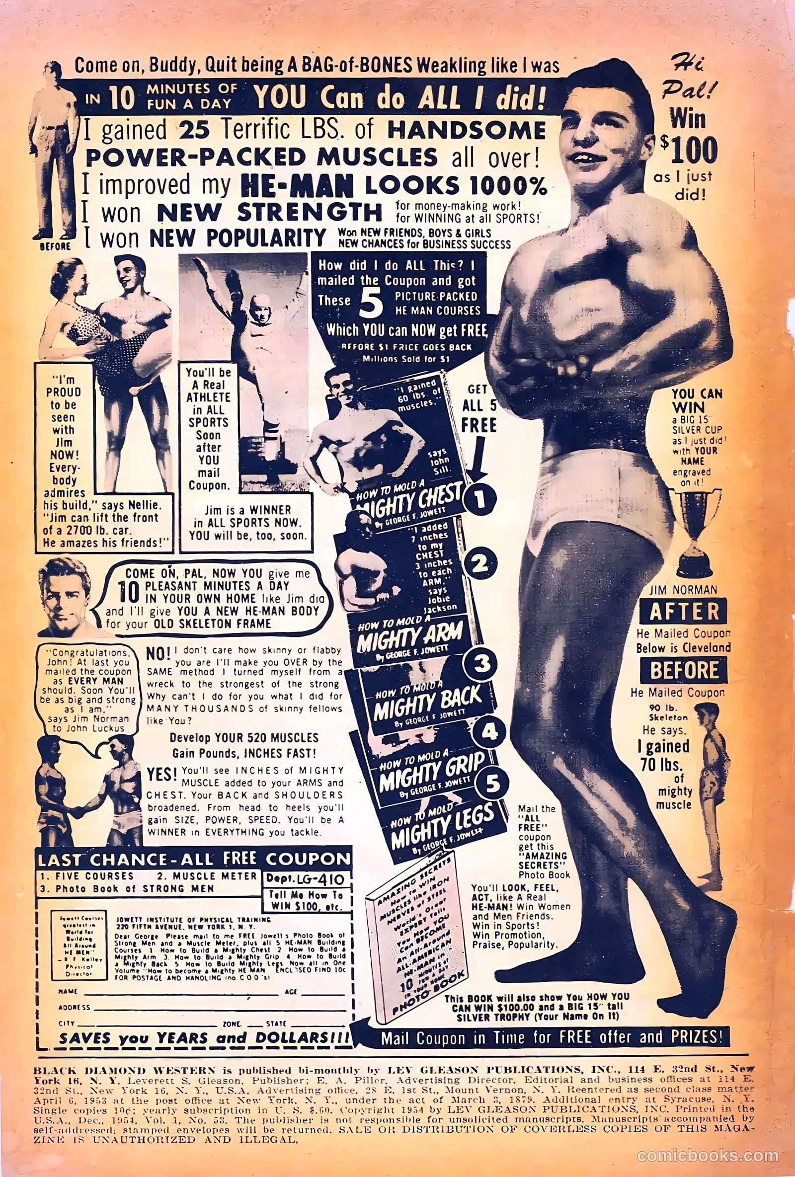 Black Diamond Western #53 (1954) — page 2