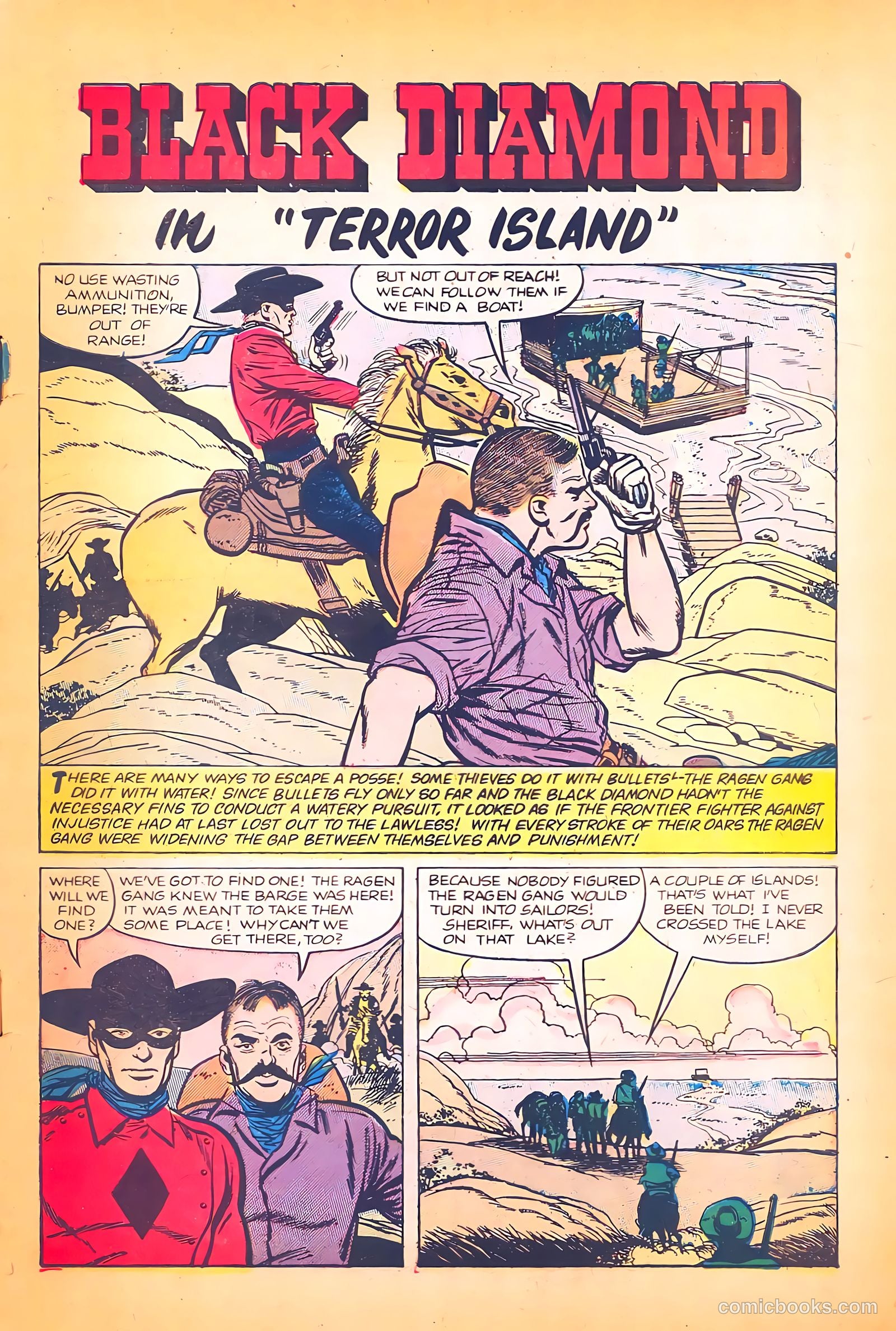 Black Diamond Western #53 (1954) — page 3