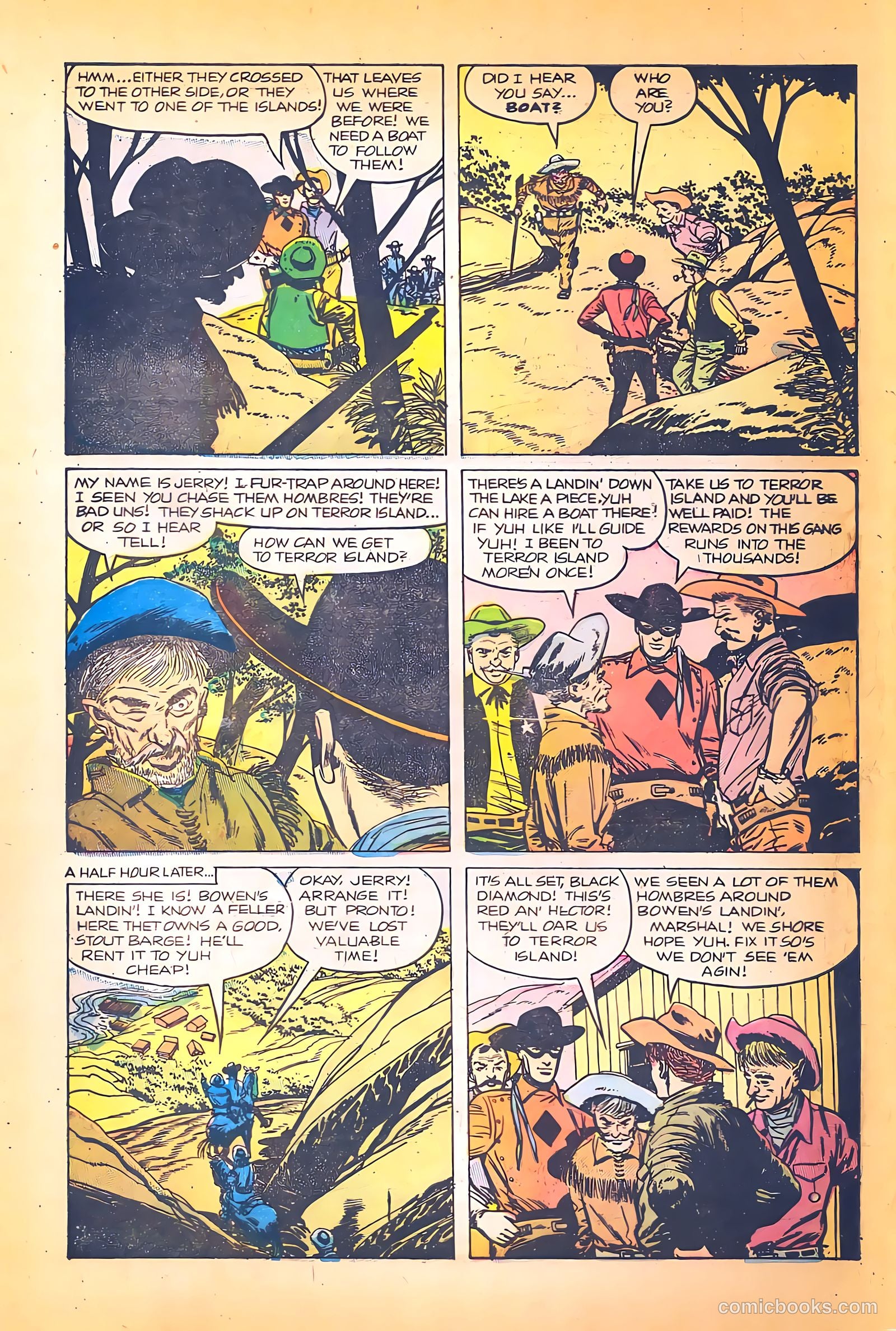 Black Diamond Western #53 (1954) — page 4