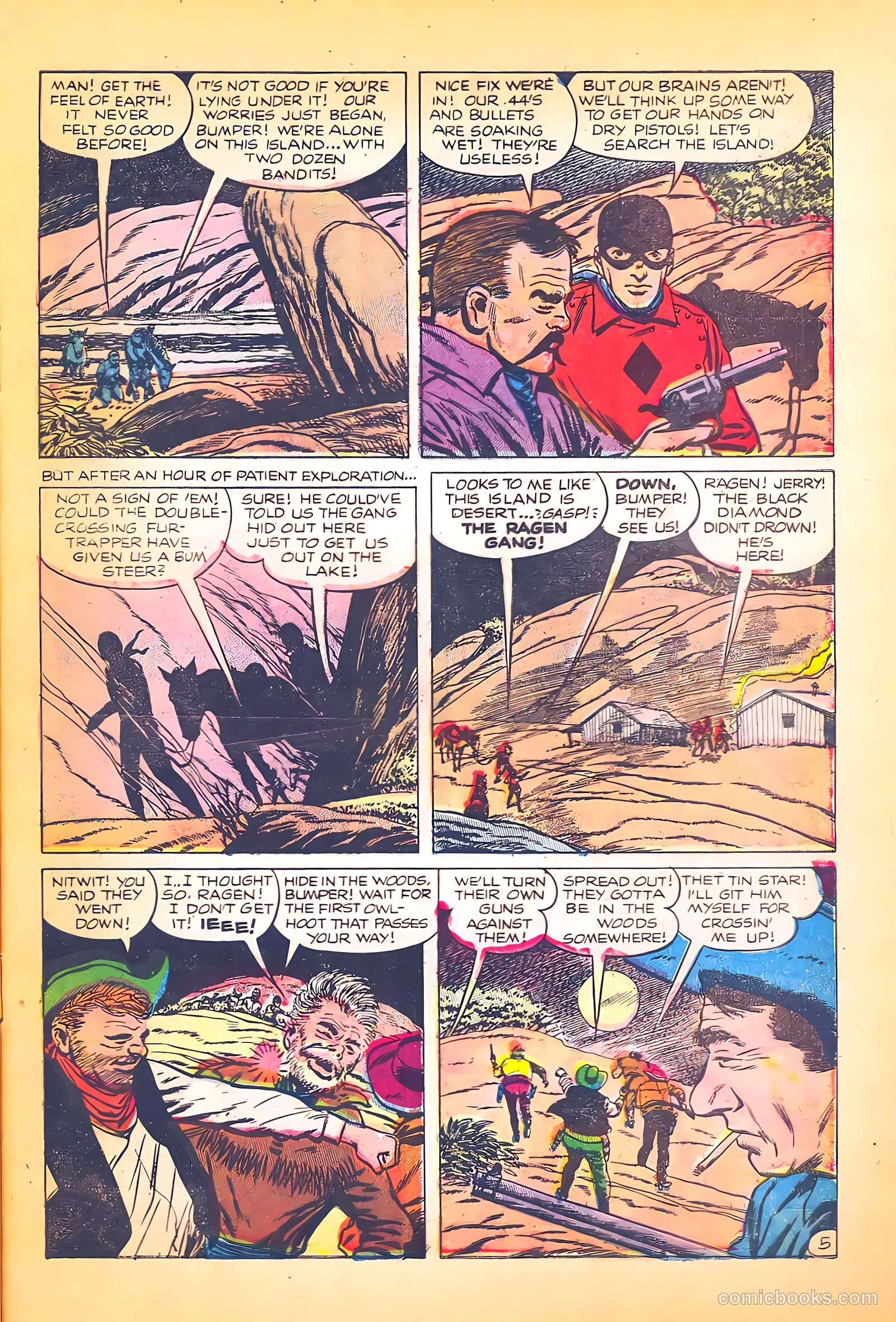 Black Diamond Western #53 (1954) — page 7