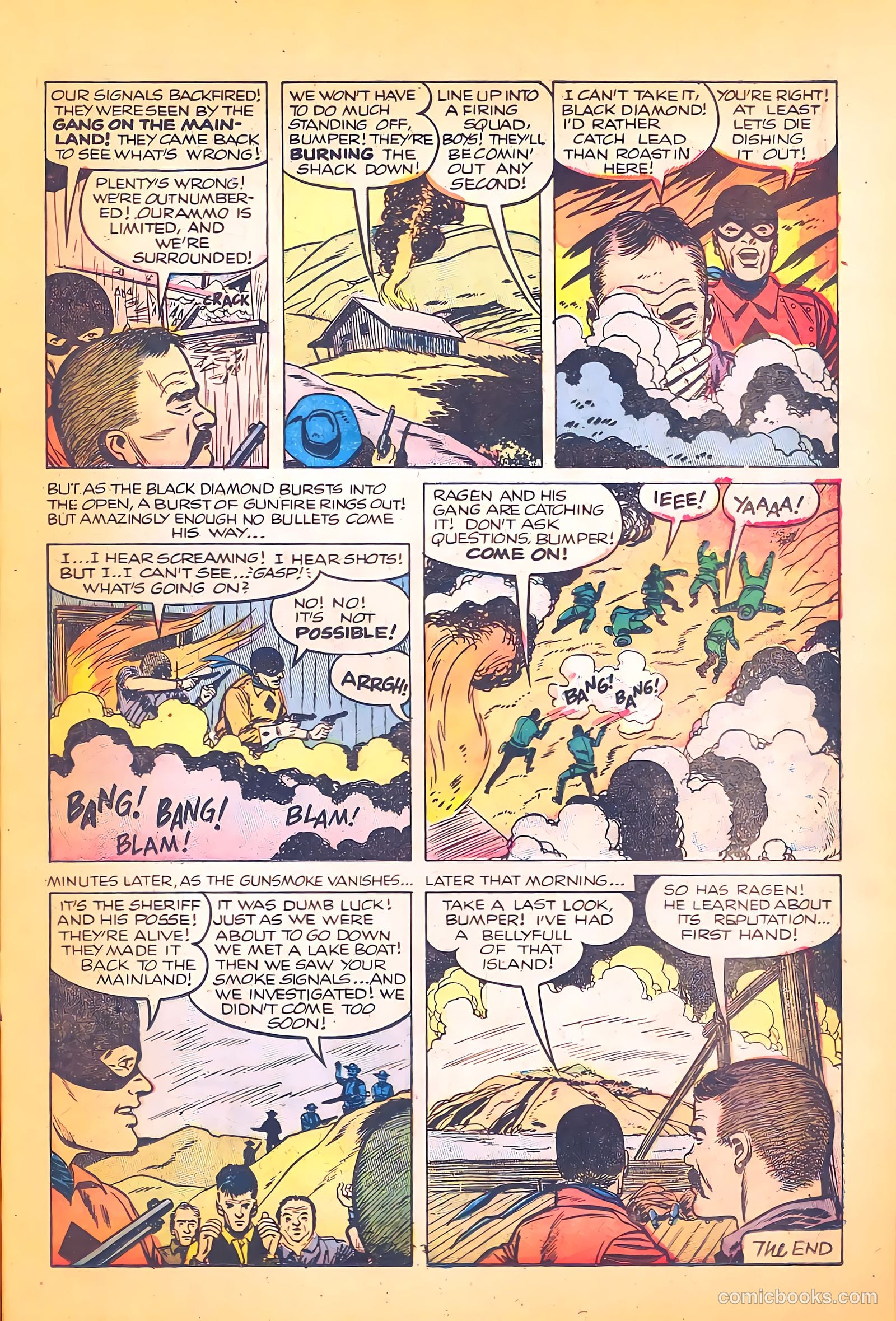 Black Diamond Western #53 (1954) — page 11